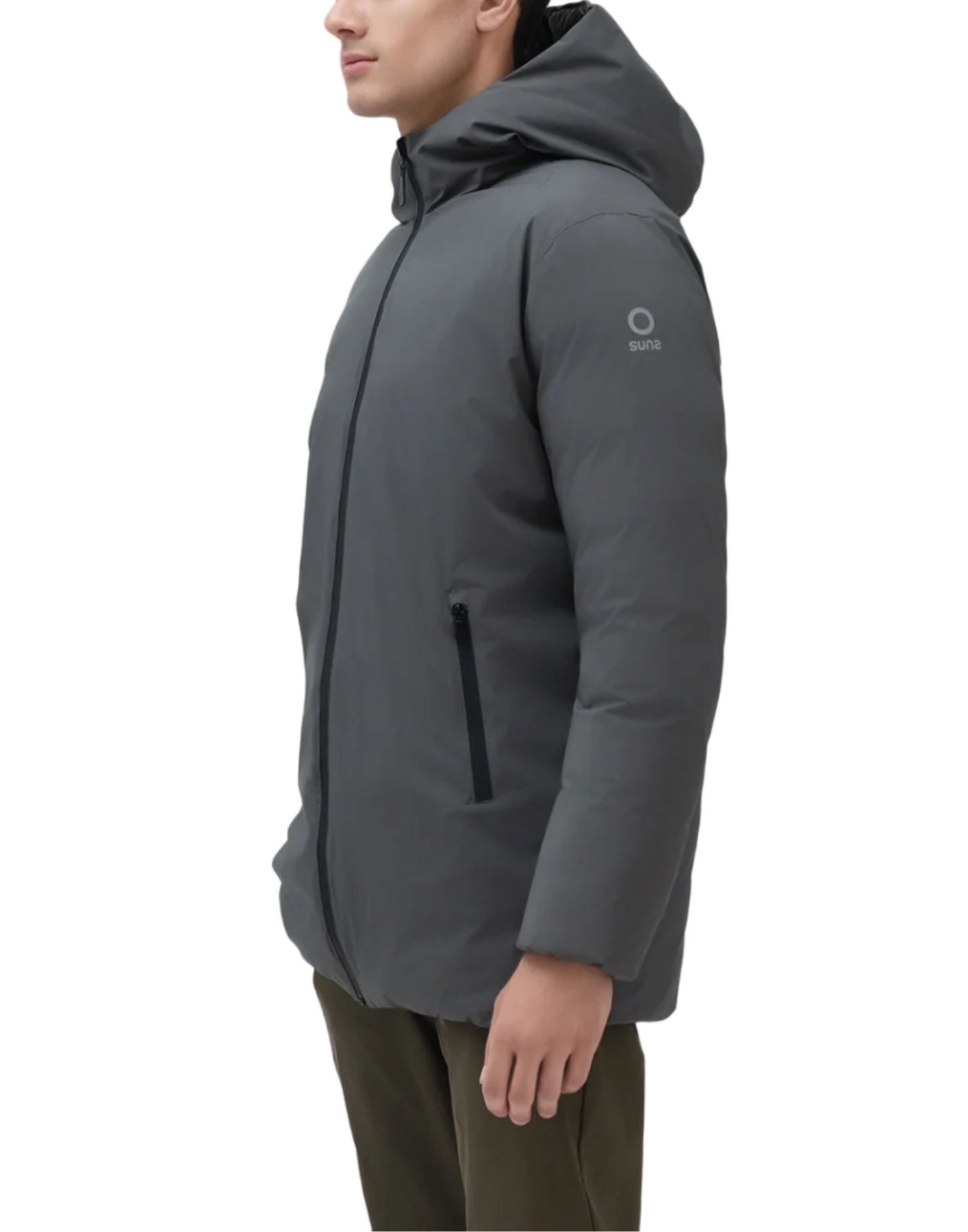 Jacket man GBS53056U NOMENTANO DOUBLE GREY Suns