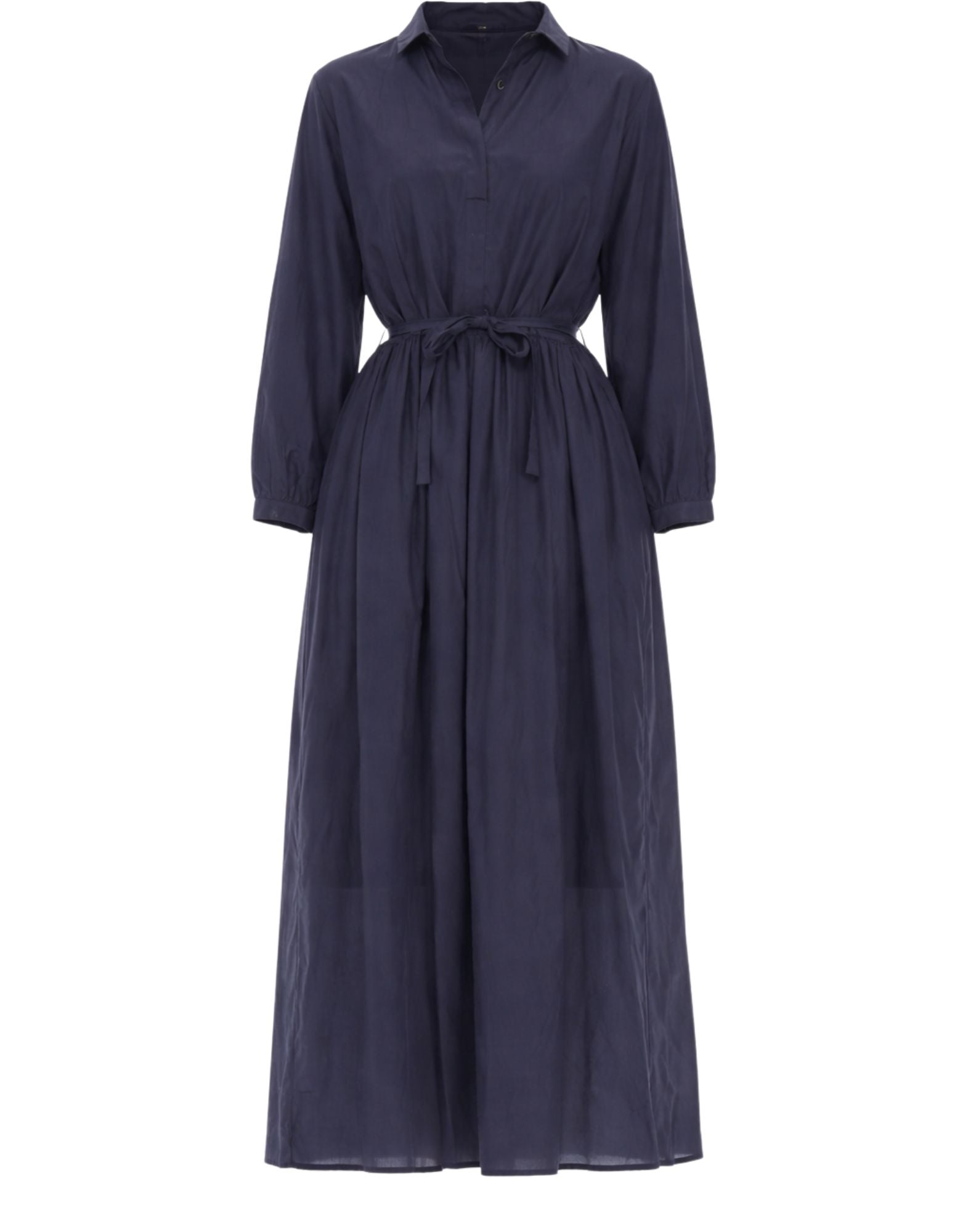 Nine In The Morning Flavia Long Dress Women Navy Blue FLA02  V72 NAVY