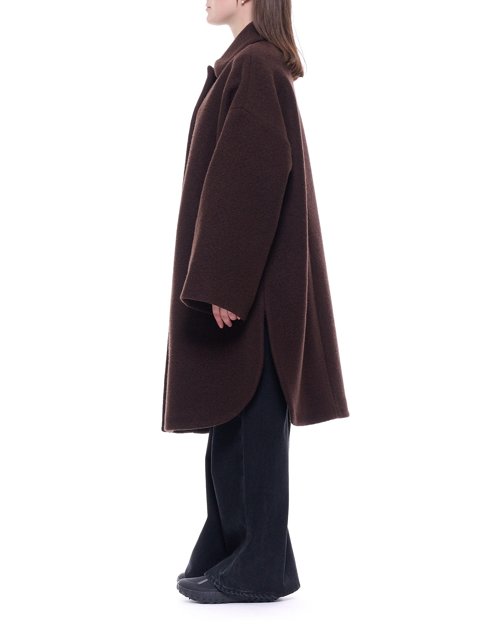 I742 0912 BROWN COAT MONTELEONE - Cappotti - Hevo