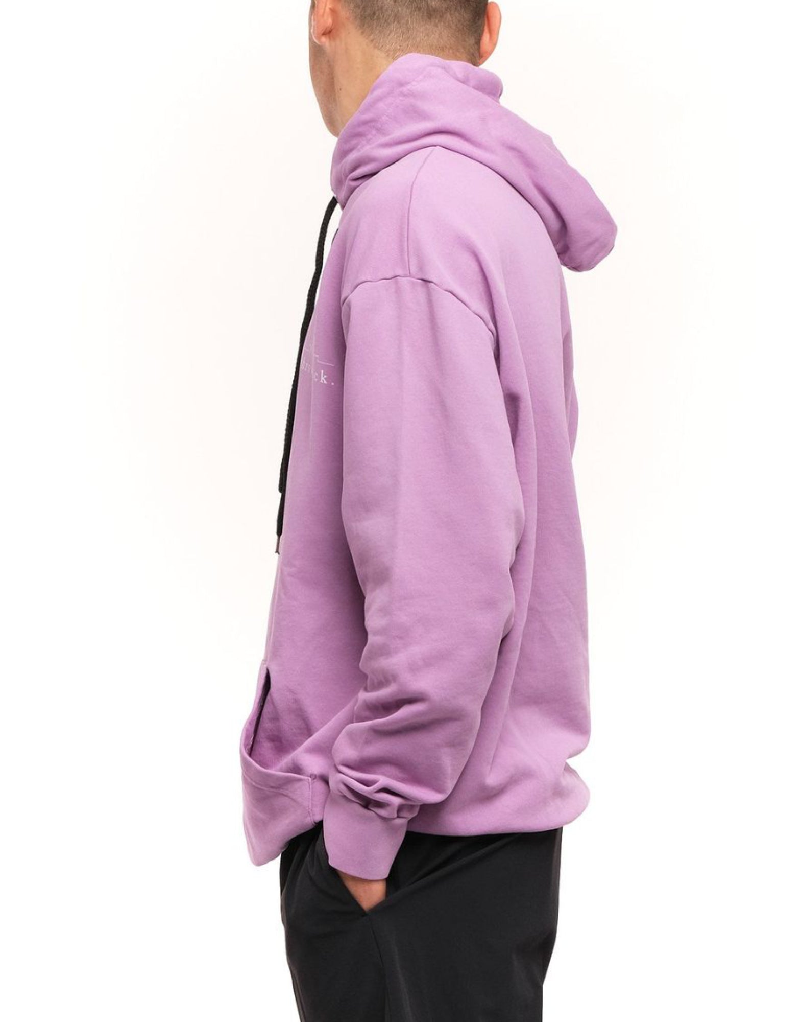 Sweatshirt für Man TBS Logo Lilac THROWBACK