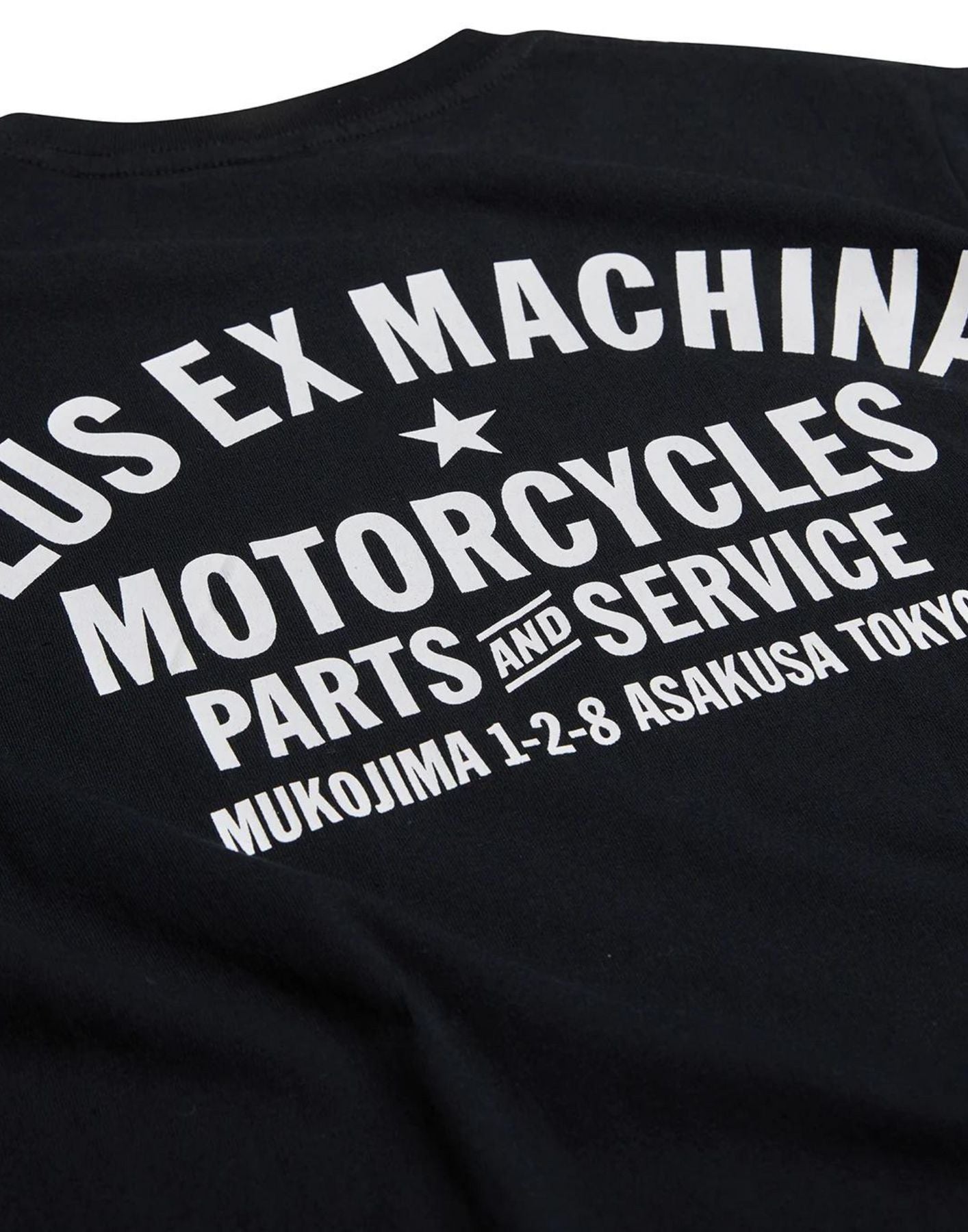 T-Shirt Man T_DMW41808R BLK TOKYO Deus Ex Machina