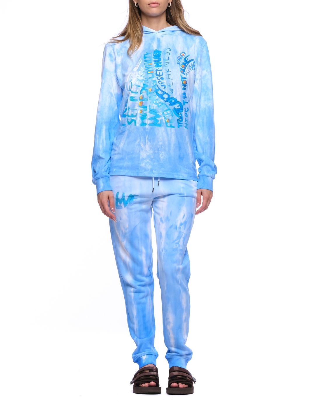 Sweatshirt woman Tear 014 Blu ONELAB