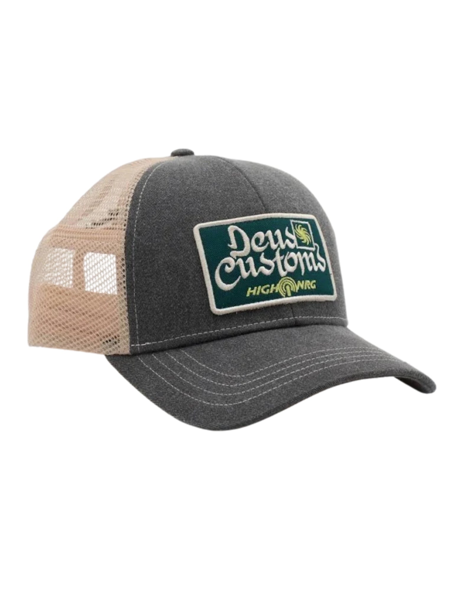 Hat man DMP257035 OPEN HEAD TRUCKER ANTHRACITE Deus Ex Machina