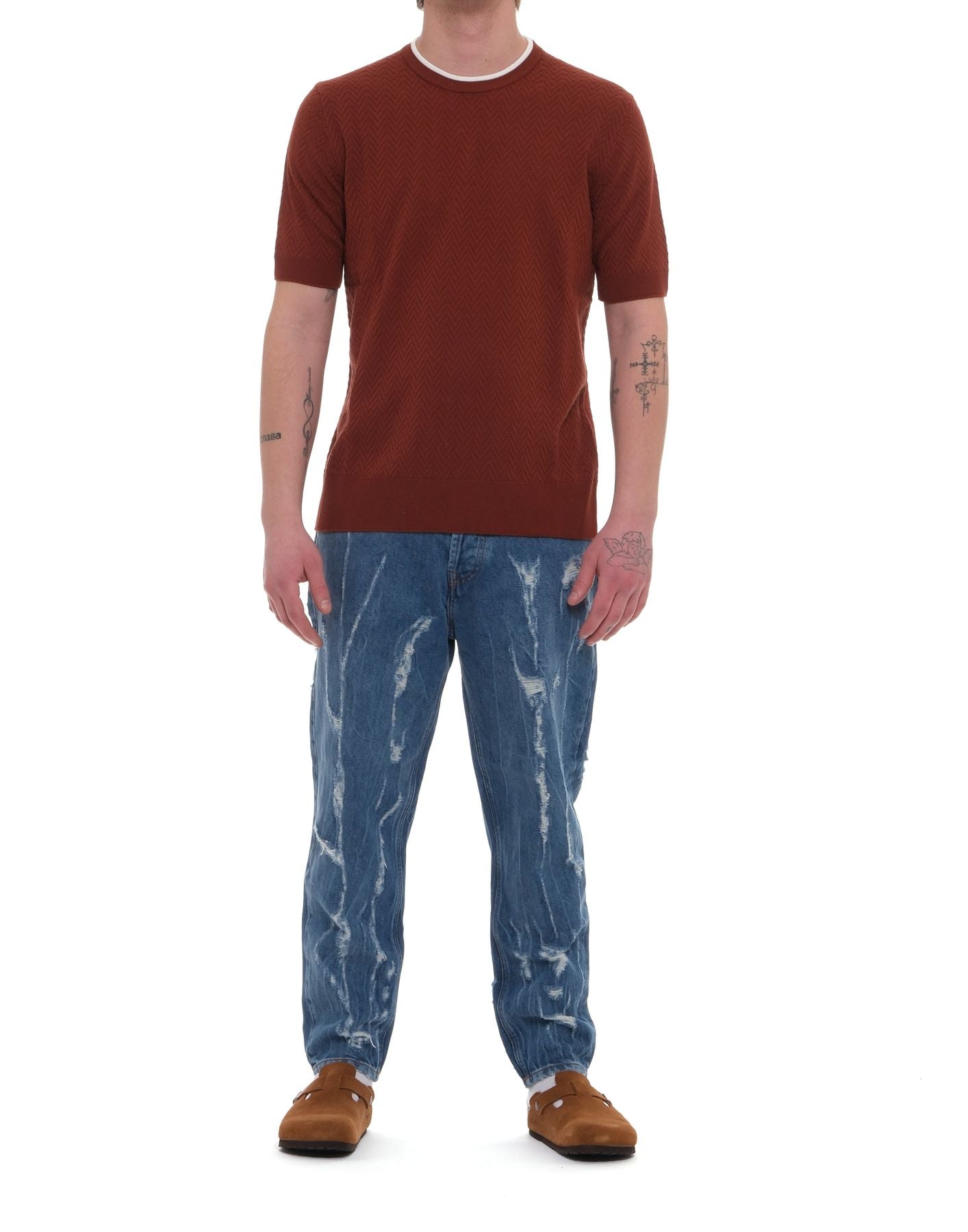 T-shirt man LM U7150 019 YORK GALLIA
