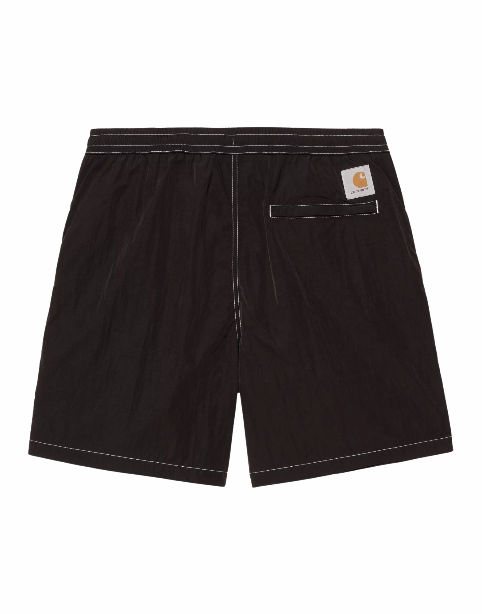 Carhartt WIP Canby Swim Trunks – Nylon Taffeta Swim Shorts Black/White Man I034570 0D2XX