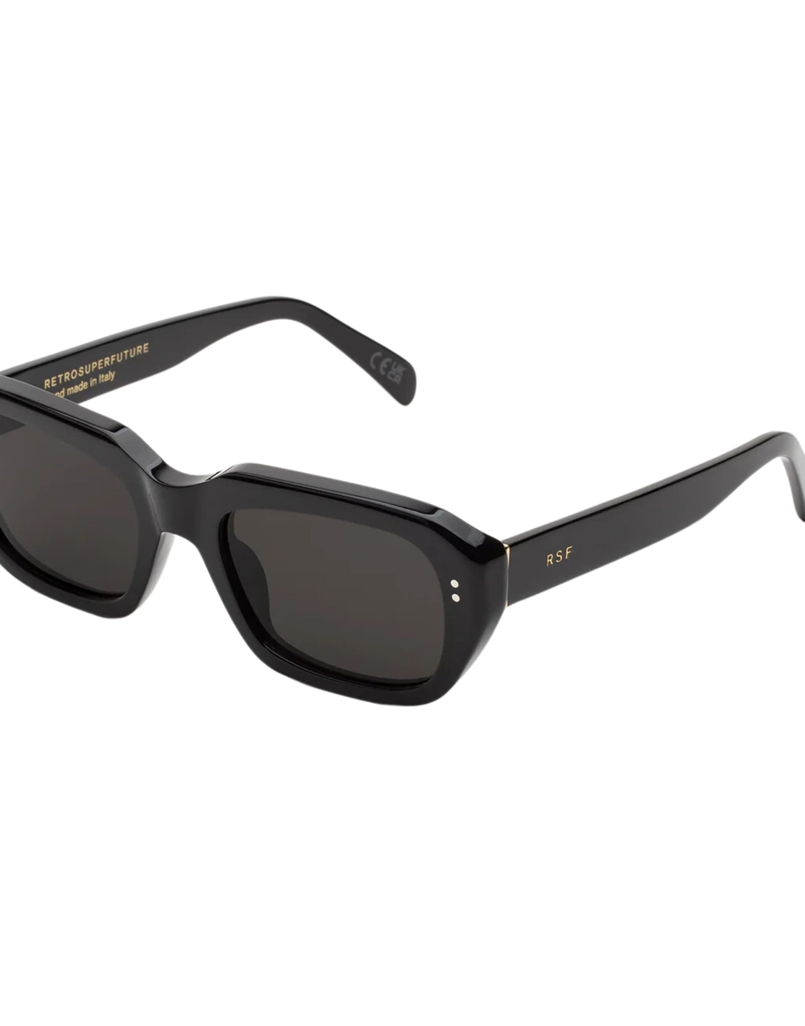 Sunglass unisex MILES BLACK W24 Retrosuperfuture