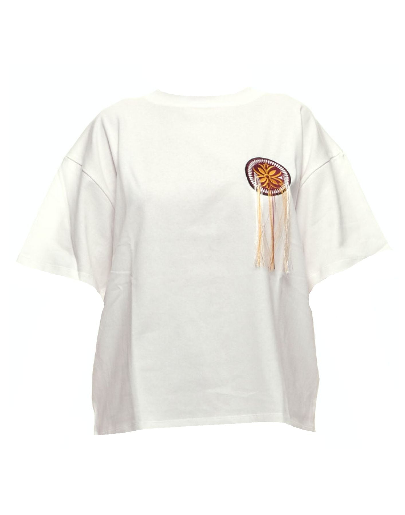 T-Shirt für die Frau TSKD05210 Panna Akep
