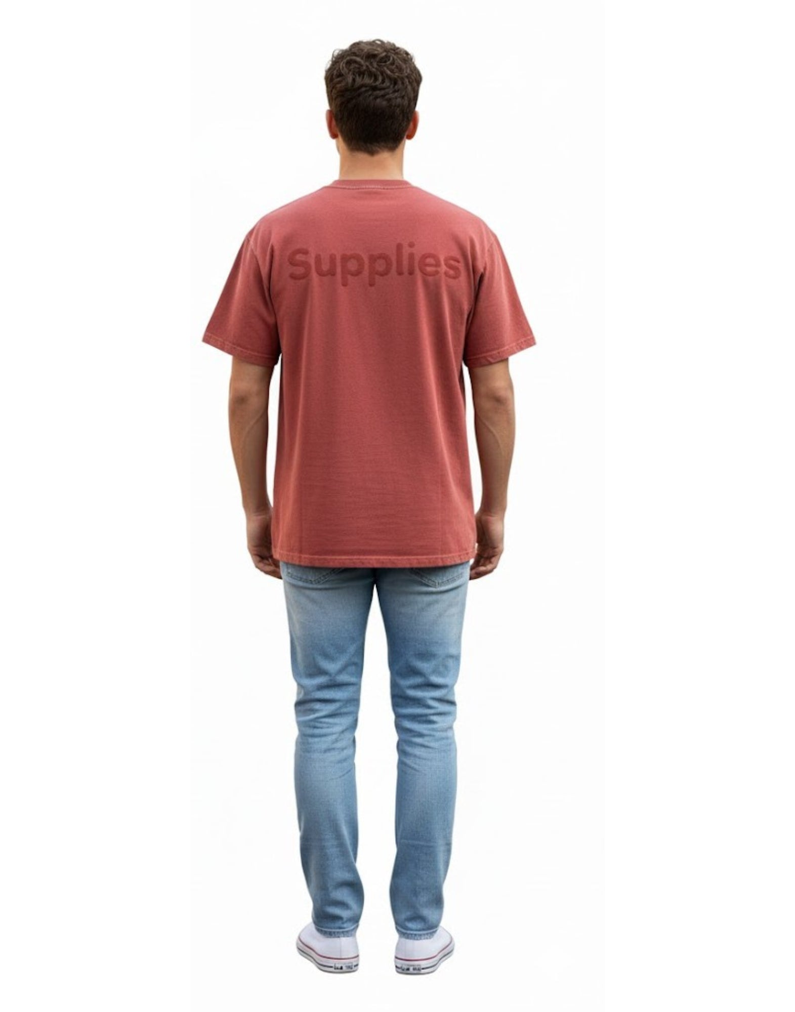 CN202154 C0511 RED T-SHIRT SHADOW LOGO - T-Shirt e Polo - Amish