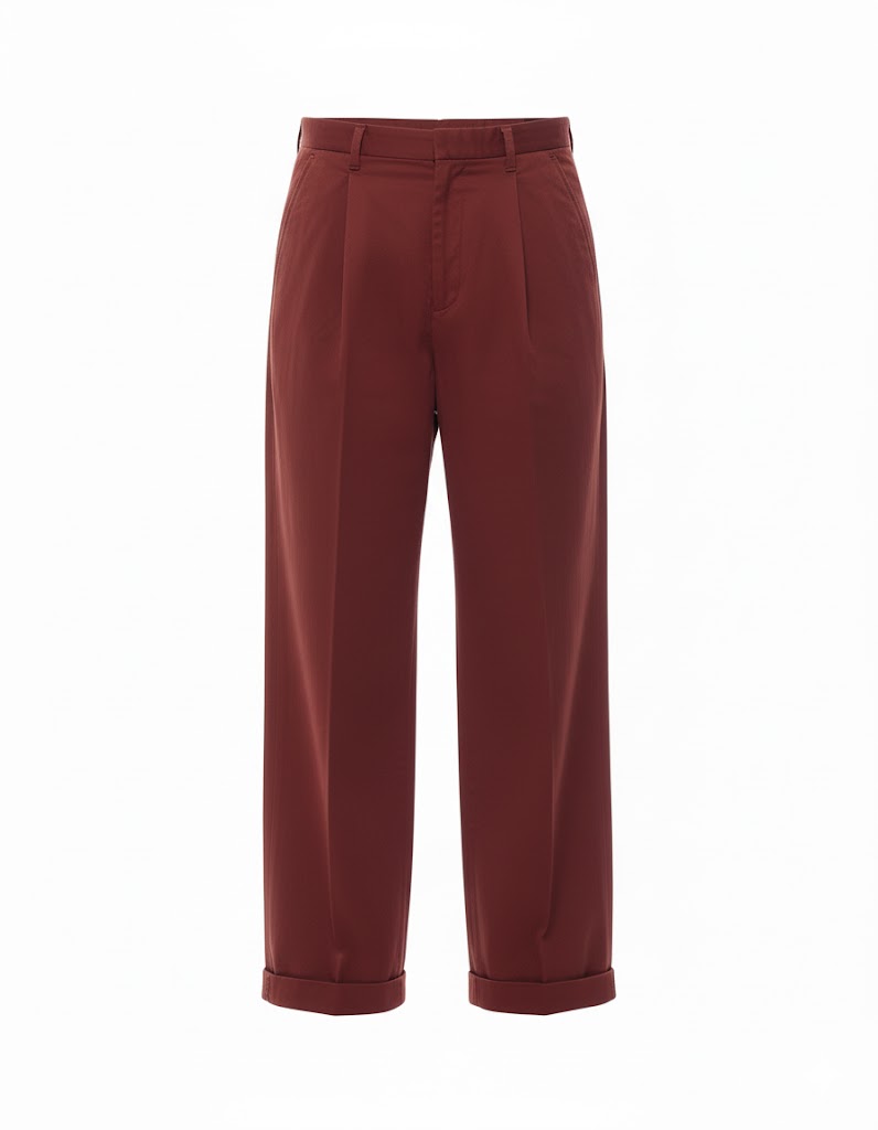 TLCFW26P007 236 OXID RED GOODMAN - Pantaloni - Tela Cruda