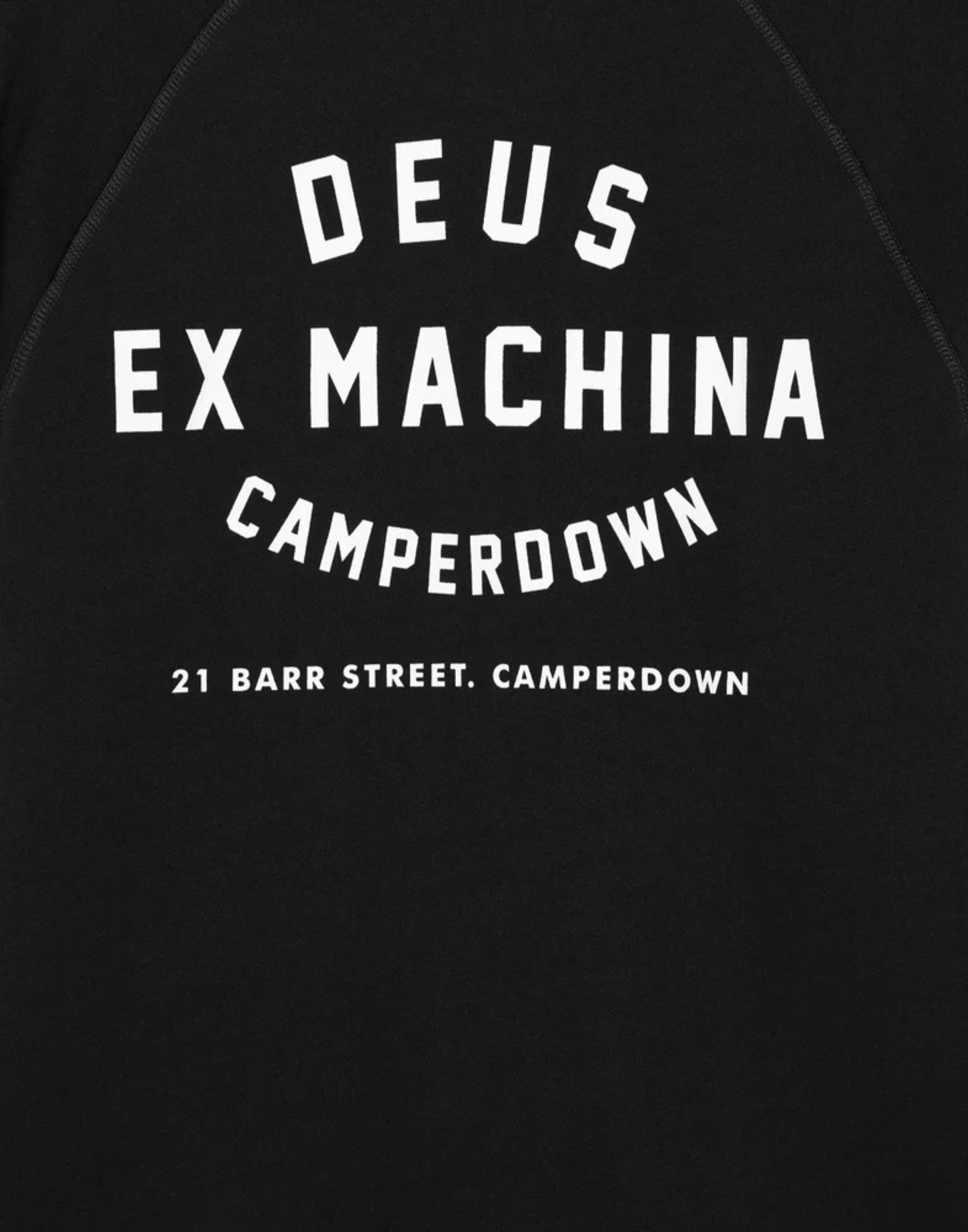 48259A BLK CAMPERDOWN ADDRESS CREW - Maglieria - Deus Ex Machina