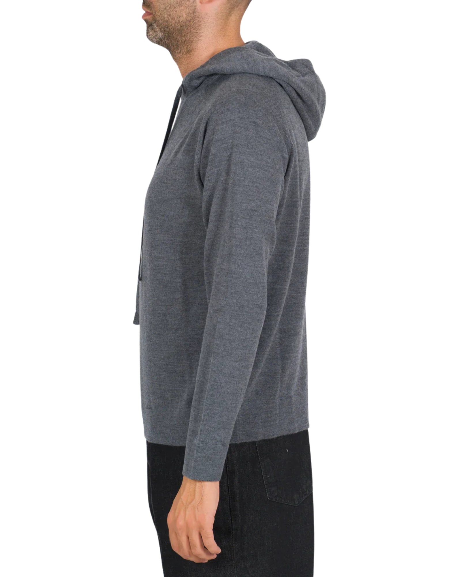 E011-8995 GREY HOODIE - Felpe - Paolo Pecora