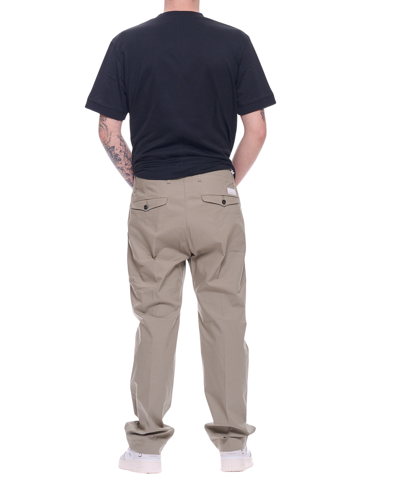 Nine in the Morning Fold 2 Men’s Chino Pants Sage FL180 G20 SALVIA