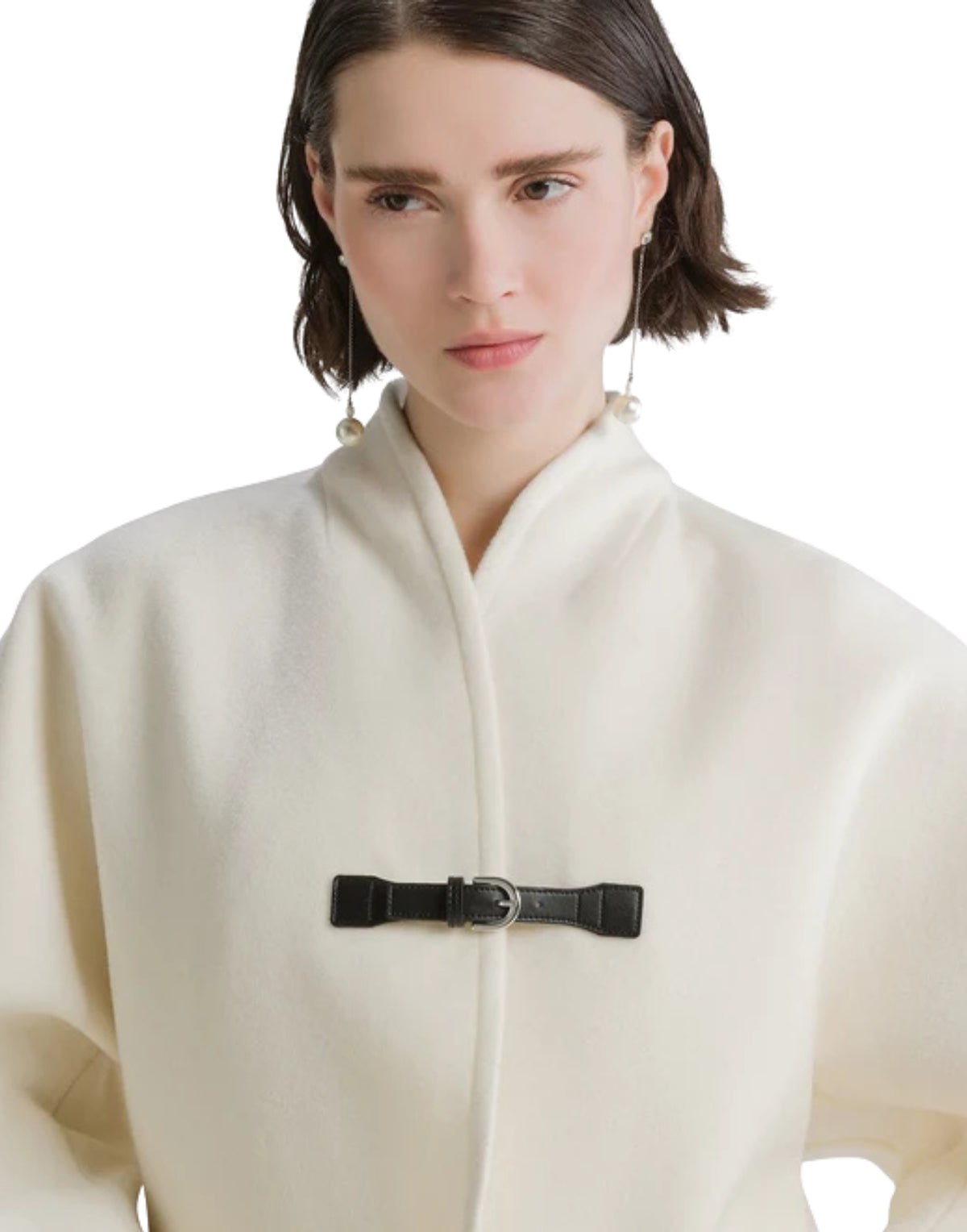 My Velour Cropped Coat Diamond
