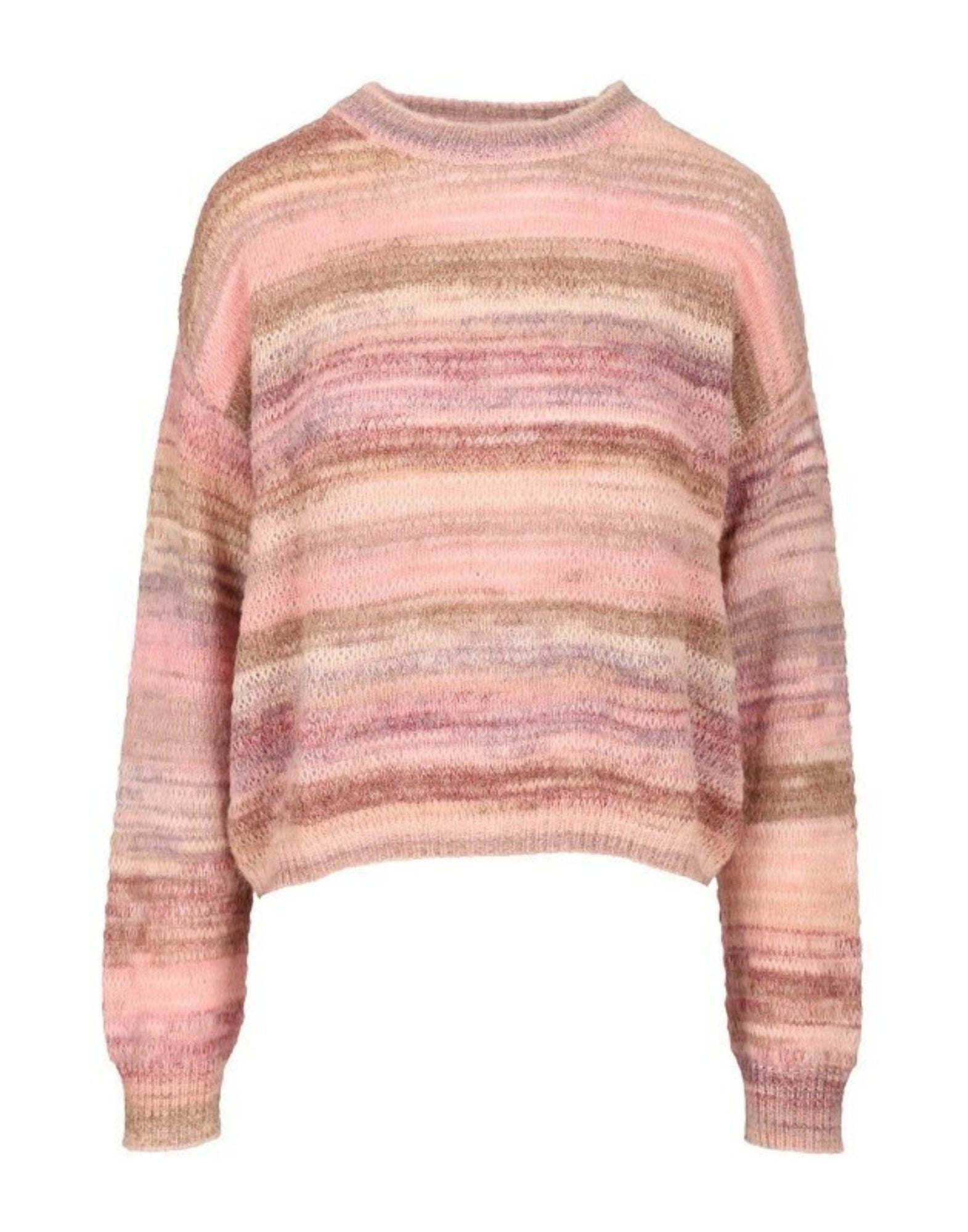 C0119 PINK CREW NECK - Maglieria - Amish