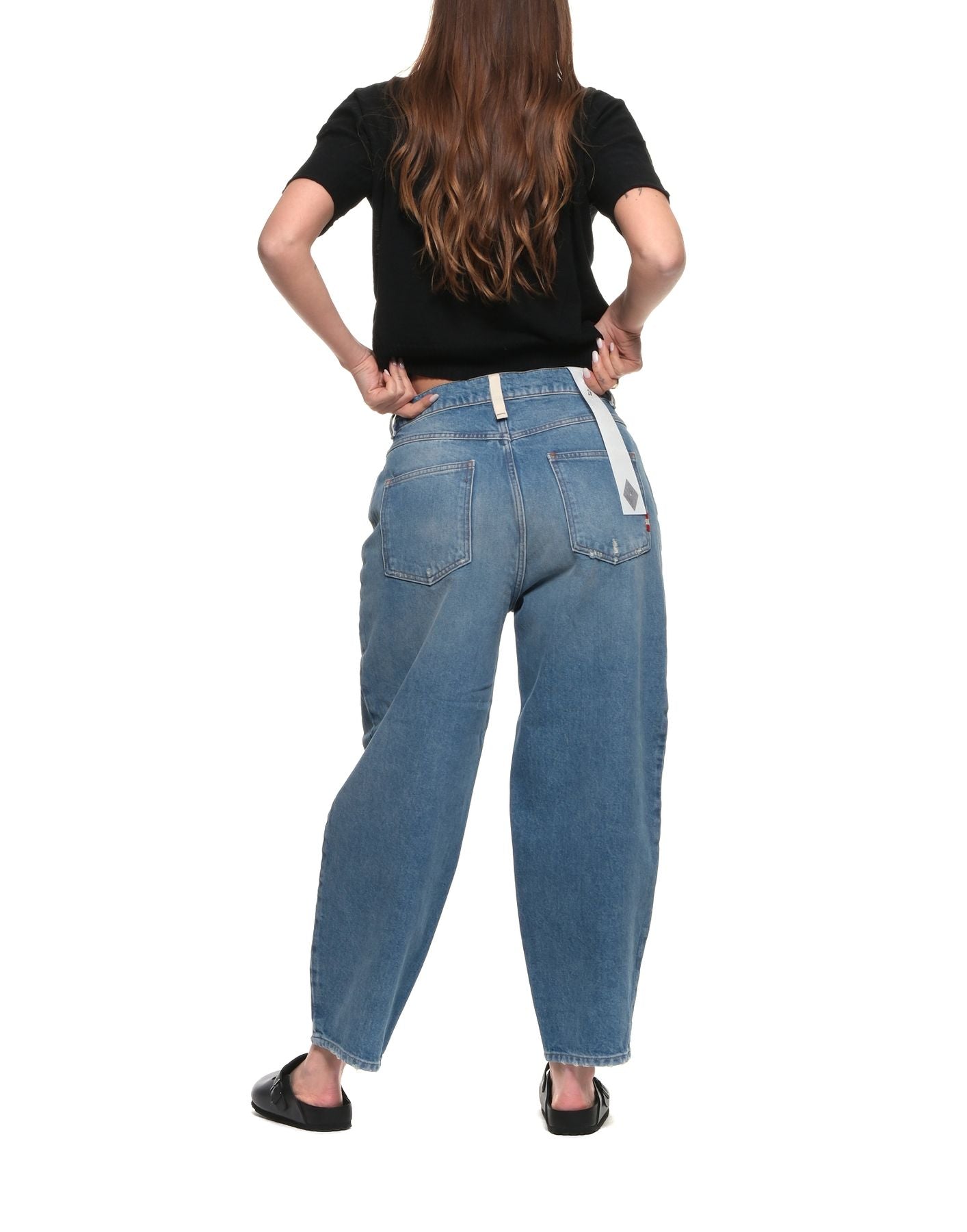 Jeans woman AMD047D4691772 REAL VINTAGE Amish