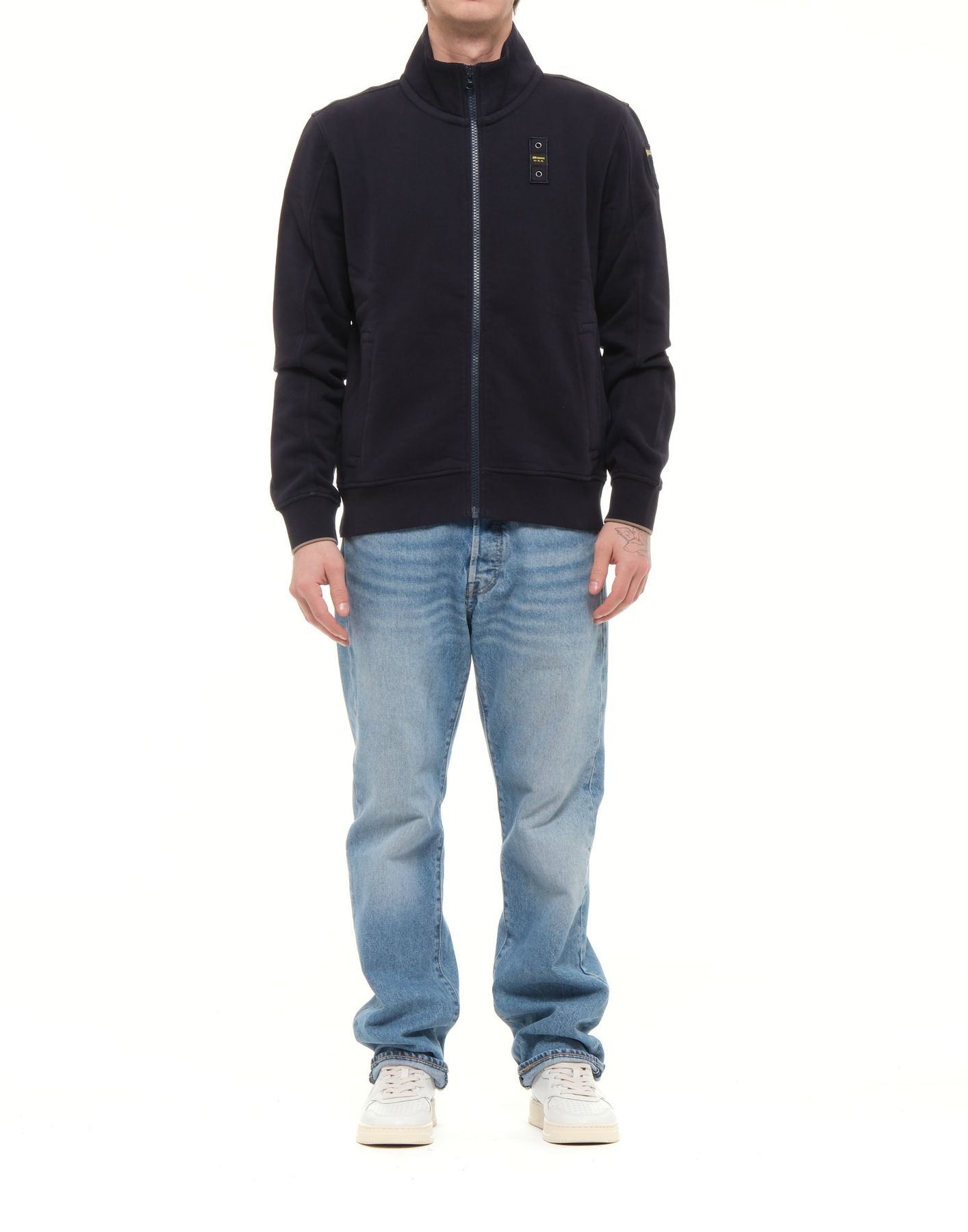 Sweatshirt man 24WBLUF01149 006948 888 Blauer