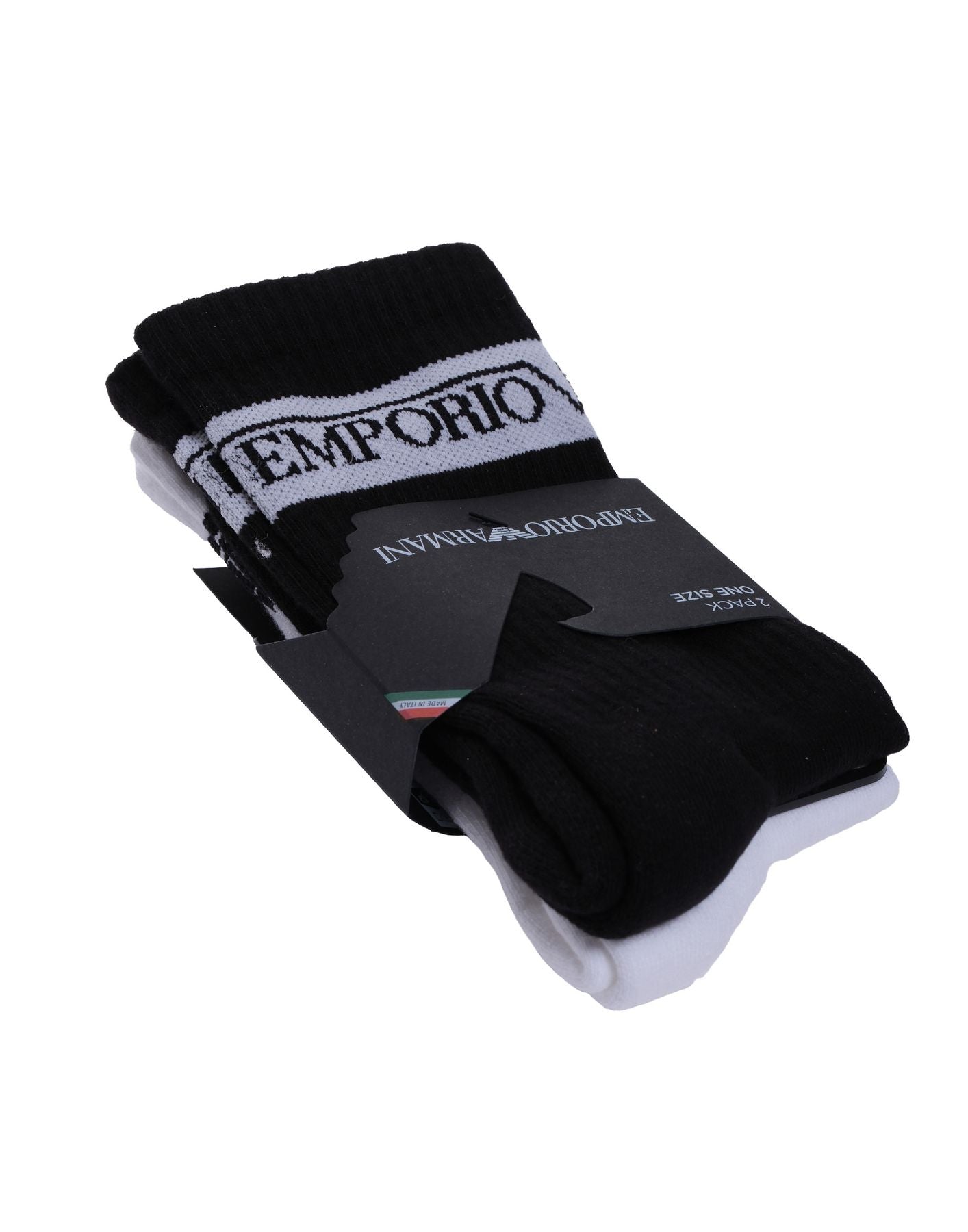 Socks man 303122 00121 BLACK Emporio Armani