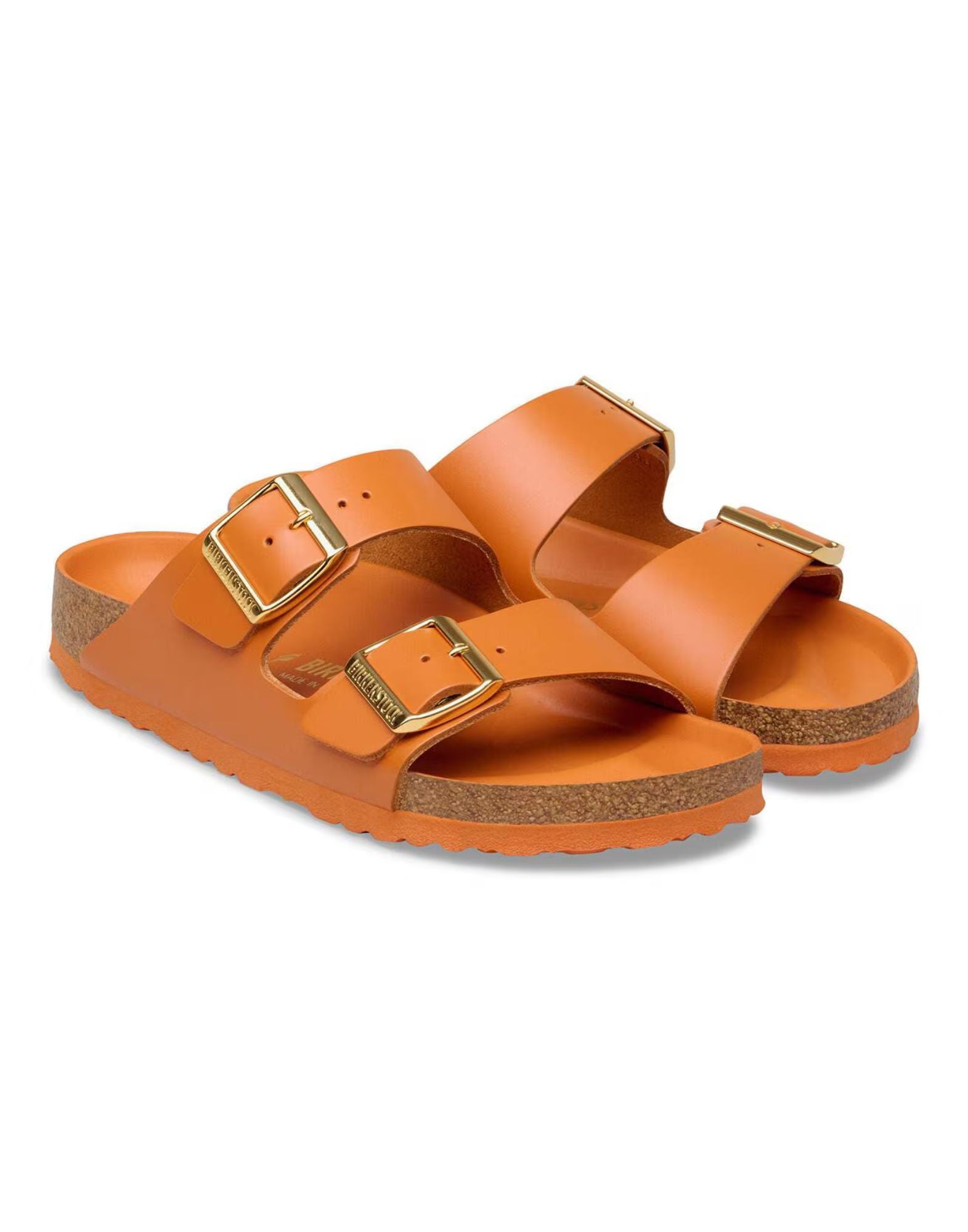 BIRKENSTOCK Zueco Boston de piel de ante trenzado en jarra 1031424 ARIZONA KURKUMA