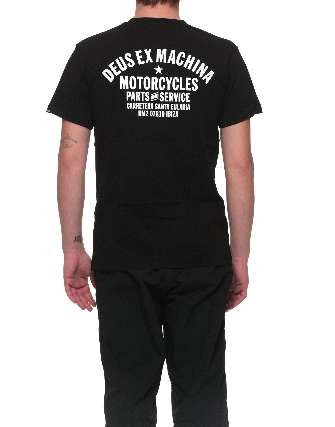 T-shirt pour homme DMW91808C IBIZA BLACK Deus Ex Machina