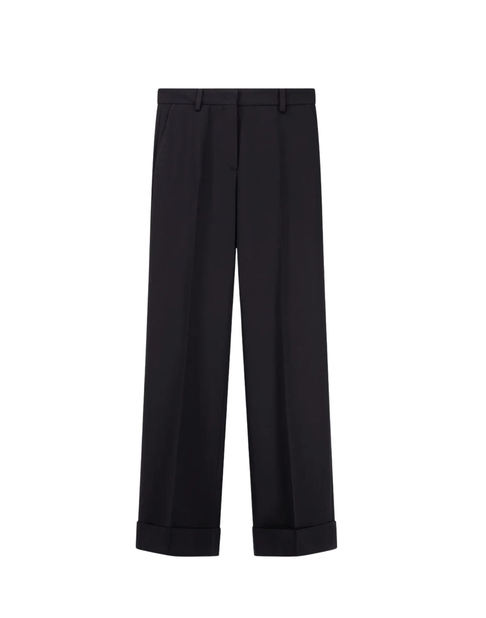 Cellar Door IMA Black Virgin Wool Trousers Made in Italy 210478 F126 09 BLACK
