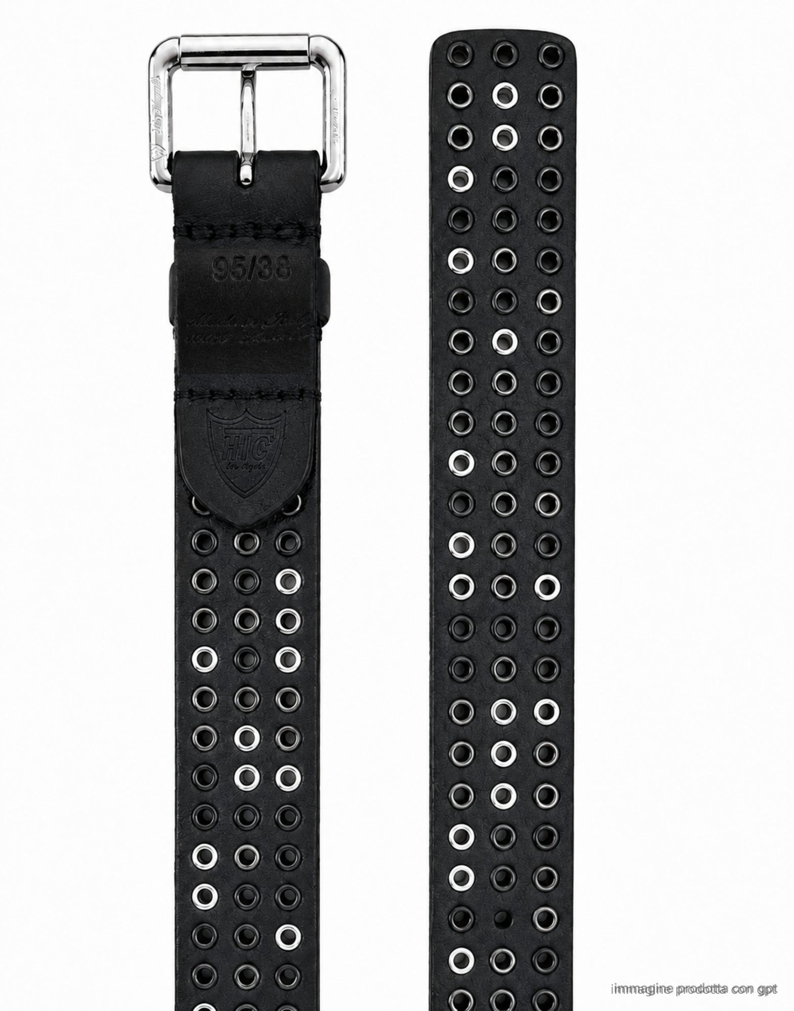 3000 STUDS BELT Black