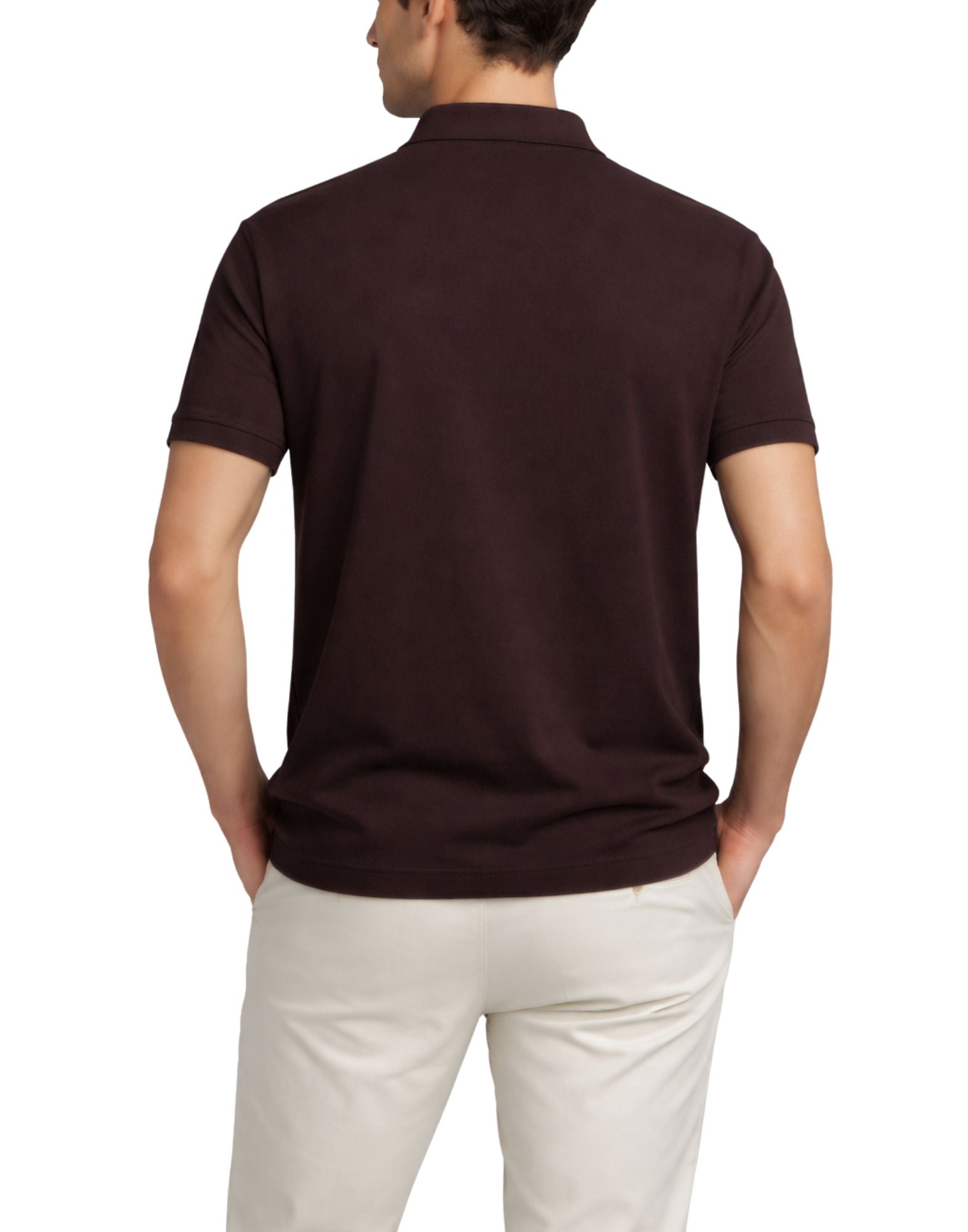 Unity Weirs Technical Modal Polo Aubergine Men’s TS-WEIRS CUPRO AUBERGINE