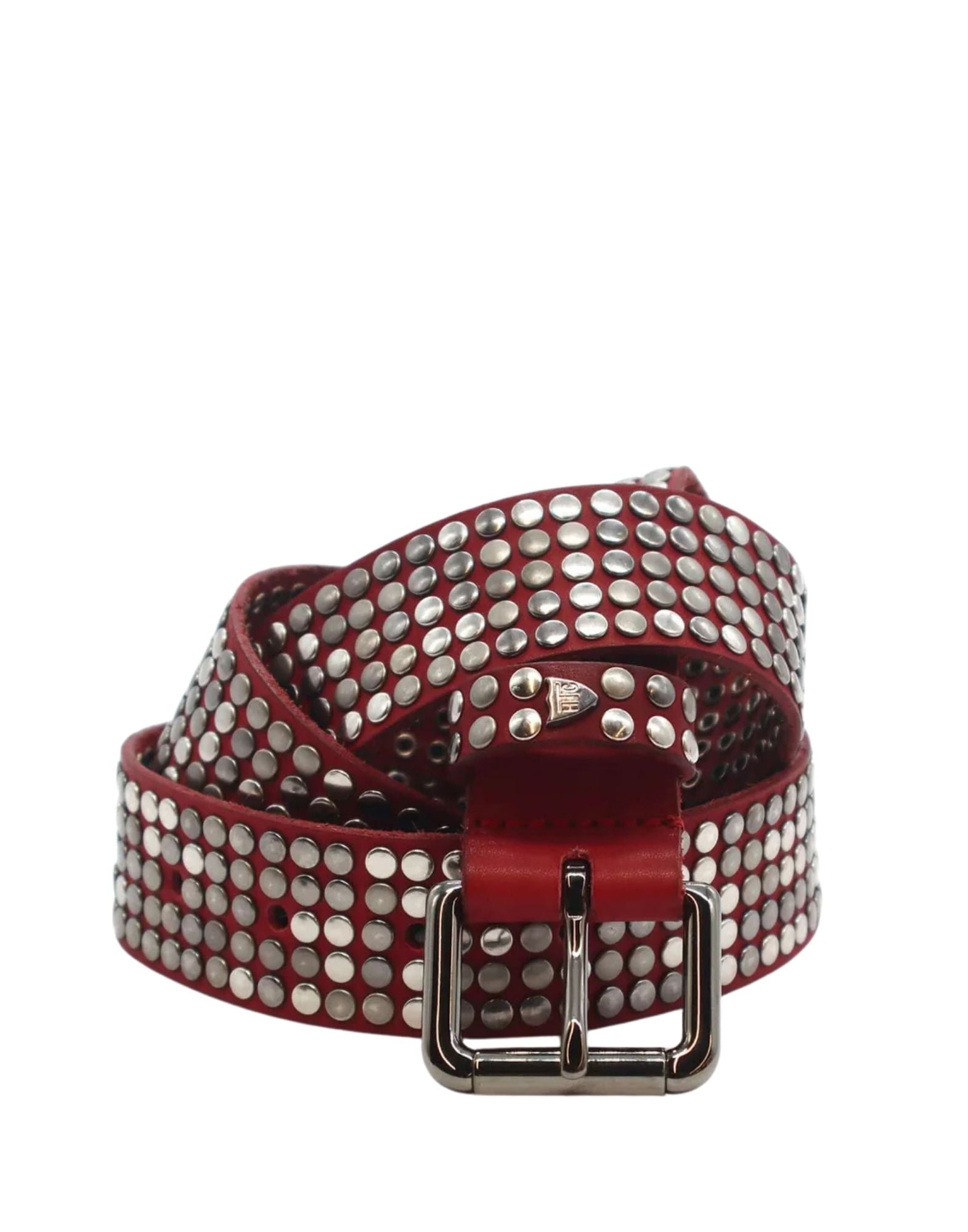 5000 STUD BELT BORDEAUX