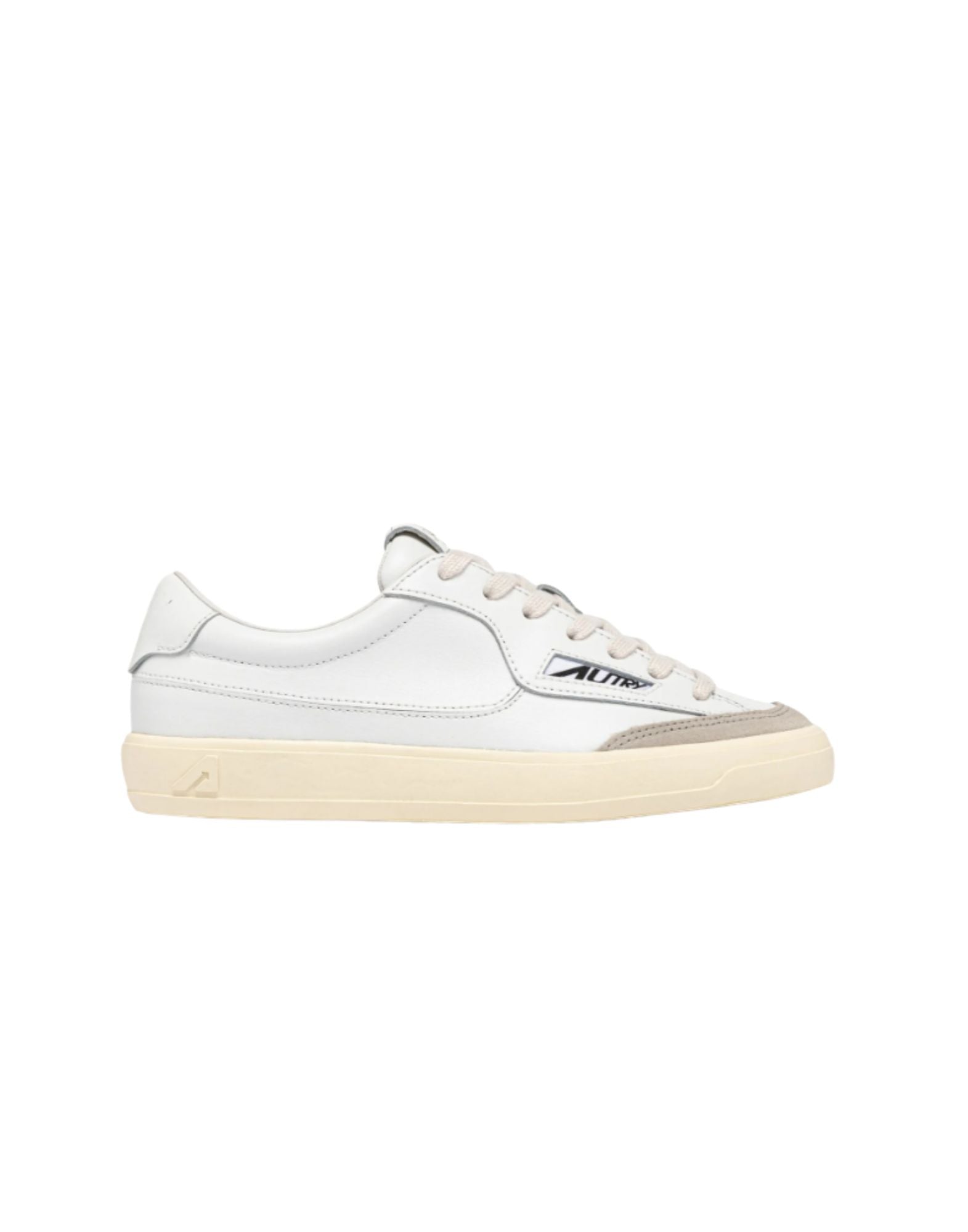 Autry Woman Windscape Low Sneakers in Leather White SCLW UK01