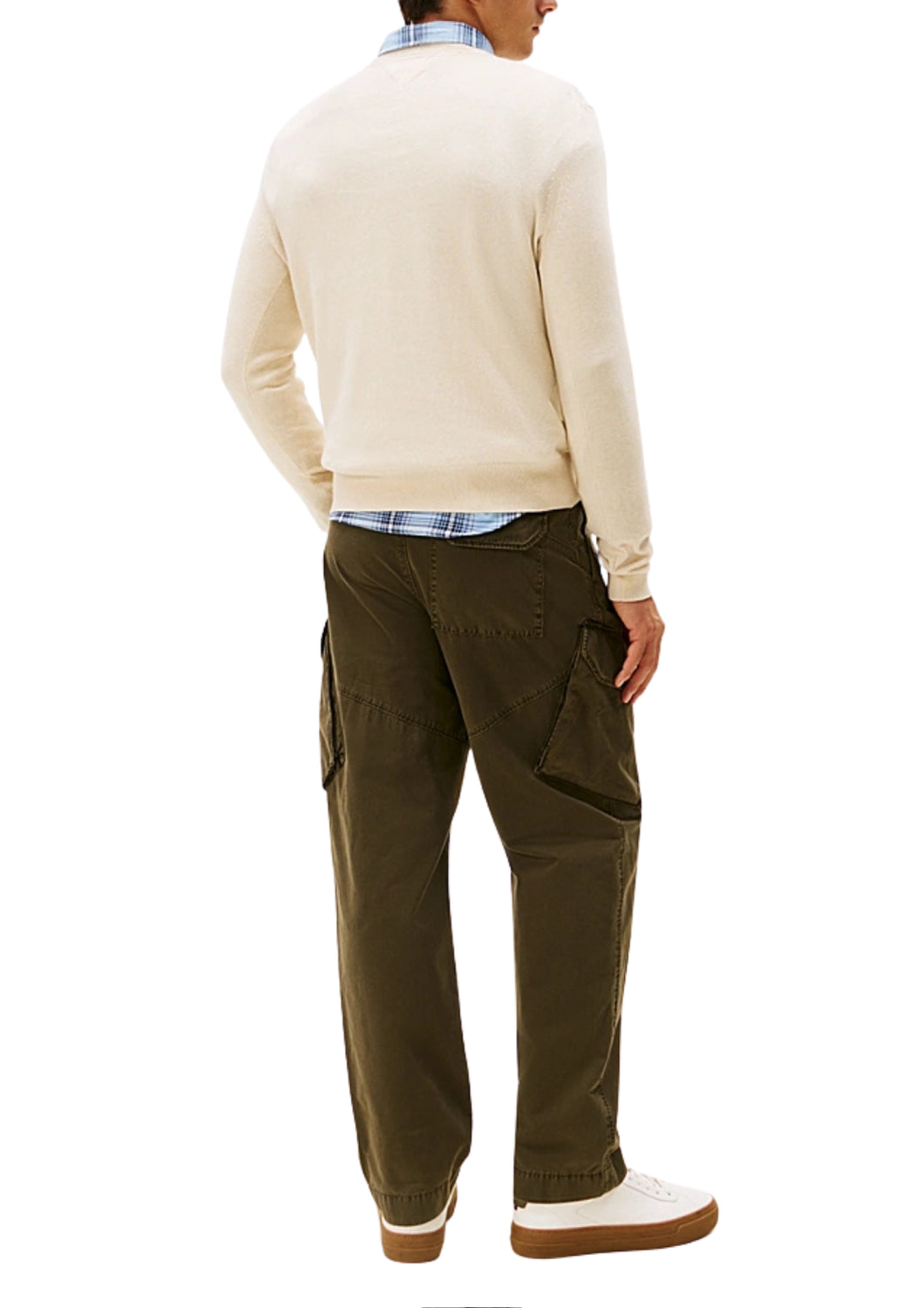 28046 Z00 IVORY SWEATER CASHMERE - Maglieria - TOMMY HILFIGER