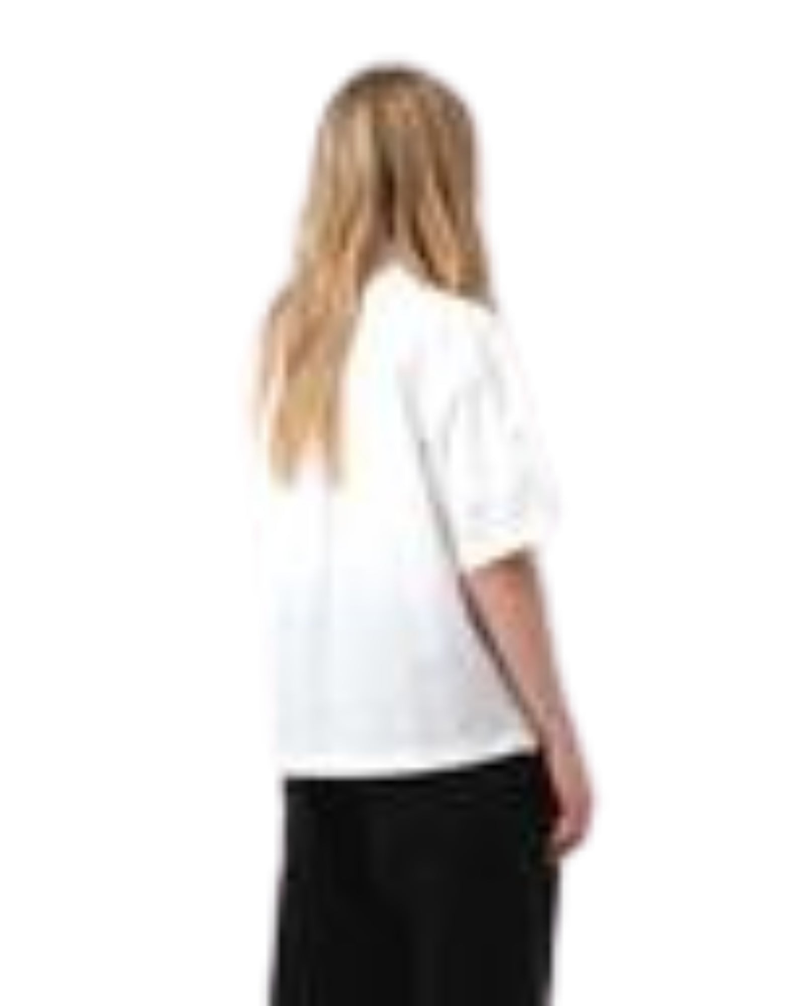 Carhartt WIP W' S/S 벨몬트 셔츠 – 여성용 포플린 셔츠 – 화이트 I036277 02XX