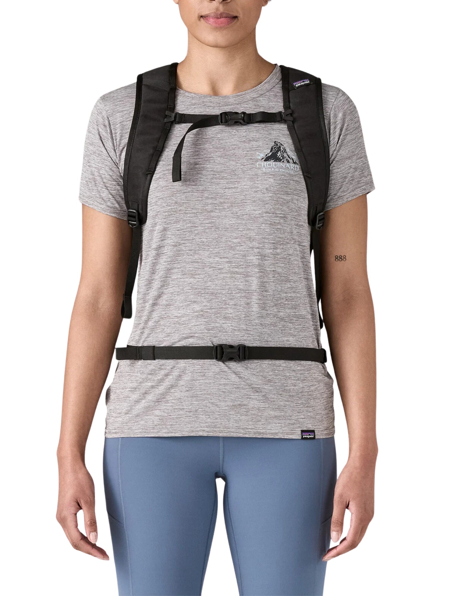 Patagonia Terravia Pack 14L Technical Backpack Black Unisex 48896 BLK