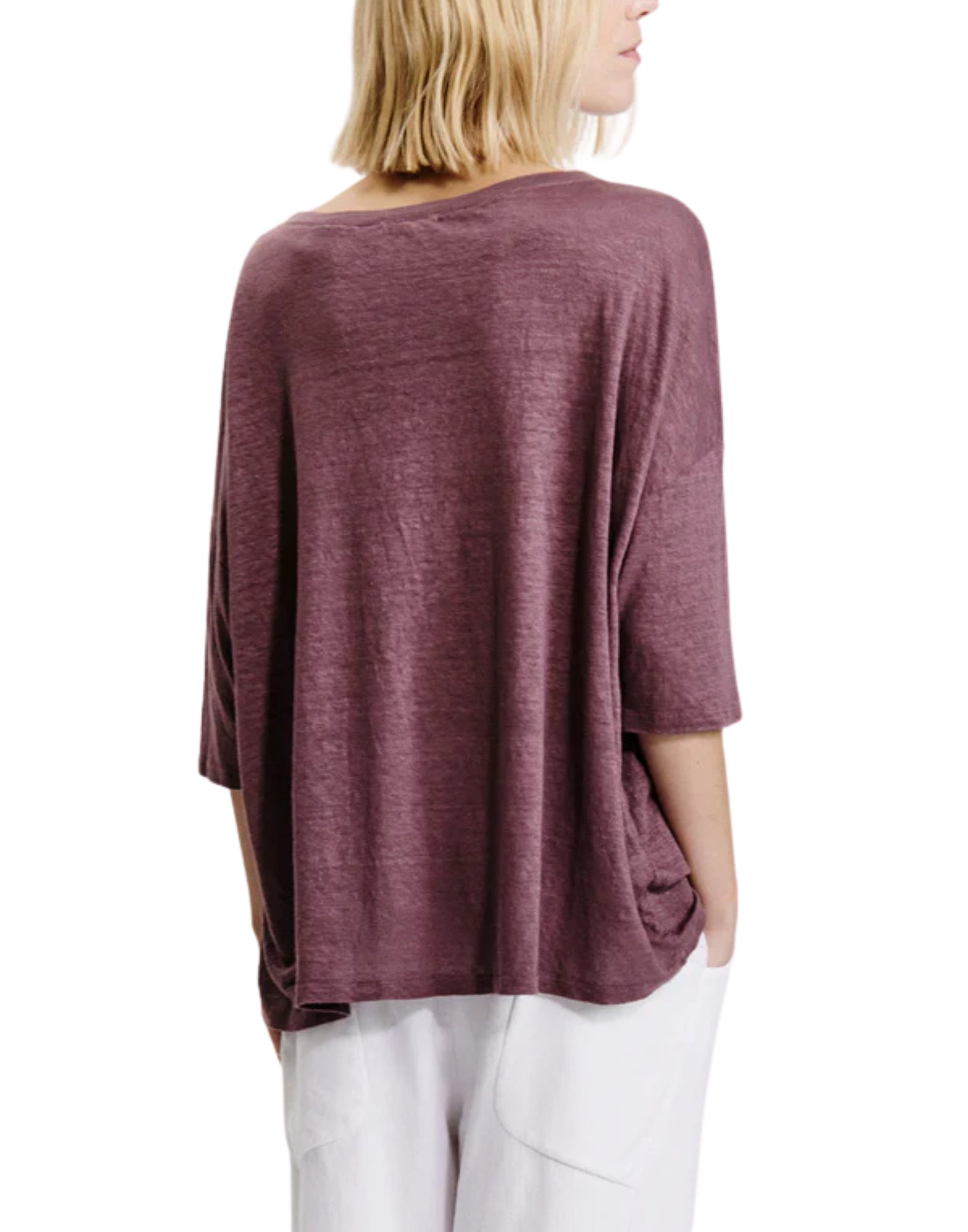 T-shirt woman CFDTRZ208 07 MAUVE TRANSIT