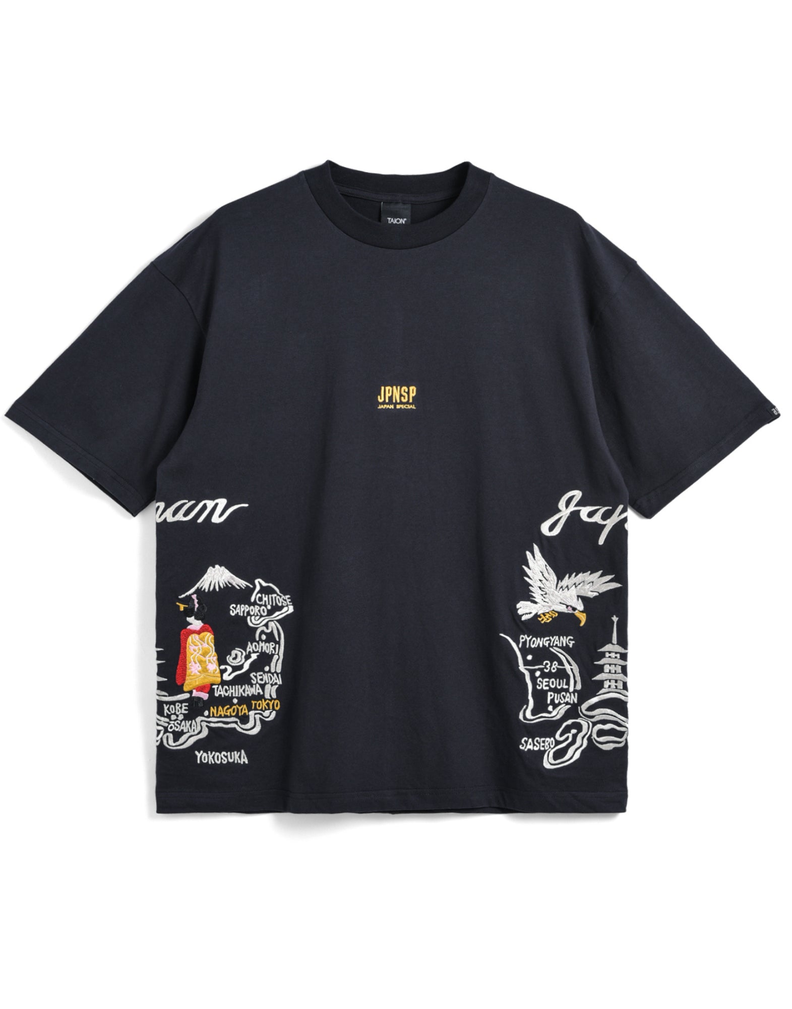 T-shirt man TS01JS PR03 DARK NAVY TAION