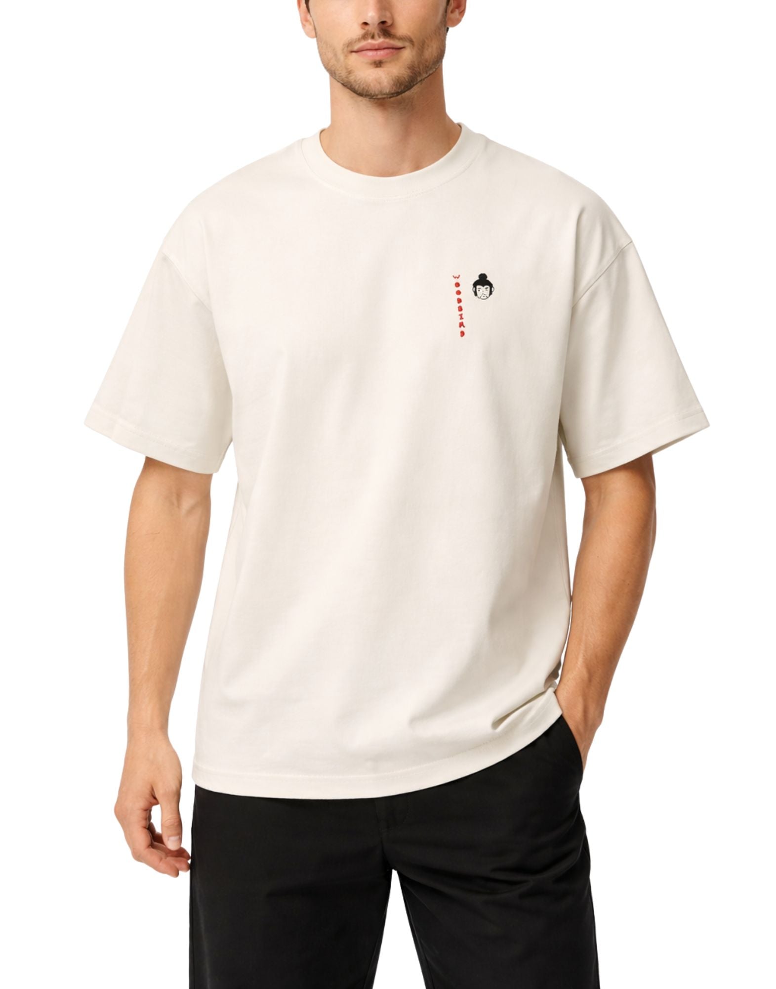 Woodbird WBBeam Suma Tee Organic Cotton T-Shirt Off White Men’s 2616-406 OFF WHITE