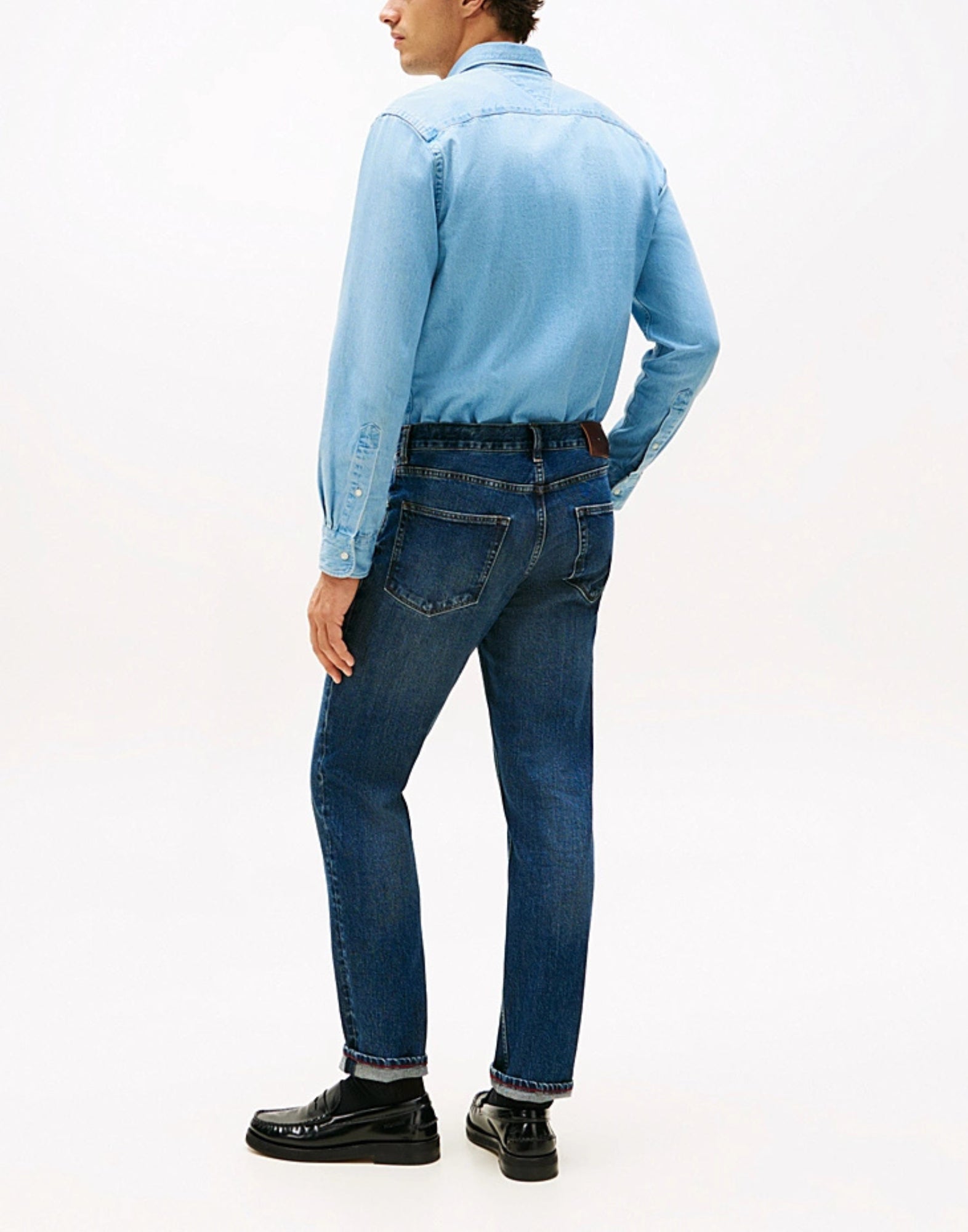 403531 1A7 KELLS BLUE STRAIGHT DENTON - 청바지 - TOMMY HILFIGER