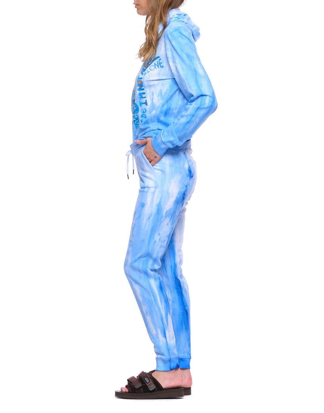 Sweatpants woman Tear 010 Blu ONELAB