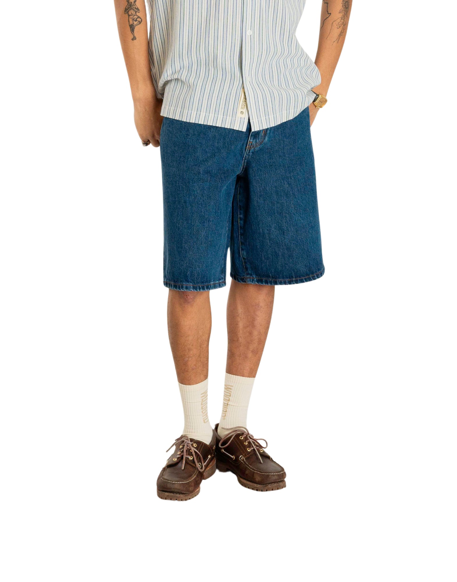 Shorts man 2516 310 WEBRAMI STONE SHORTS Woodbird