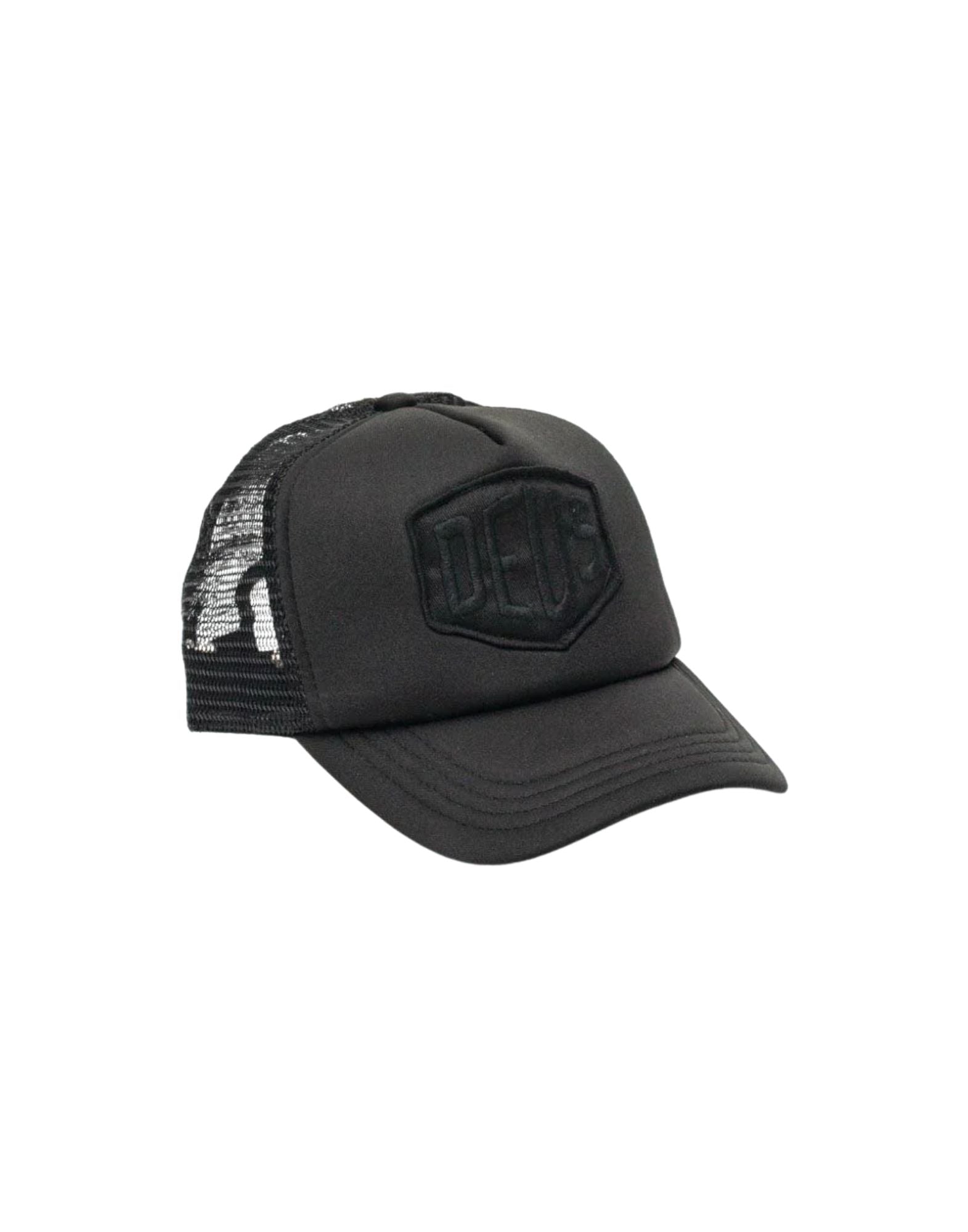 Deus Ex Machina Baylands Trucker Hat Black Unisex D261MHA190099 BLACK