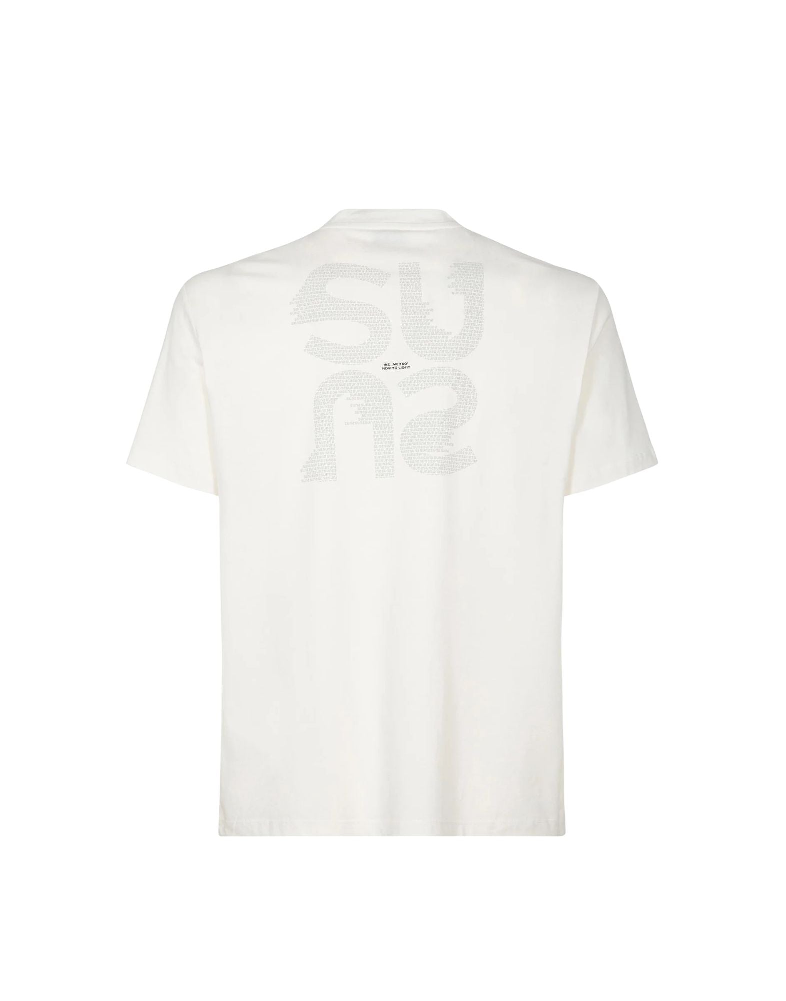 SUNS Boards Paolo Text Cotton T-Shirt Off White Men’s TSS61022U V1 OFF-WHITE