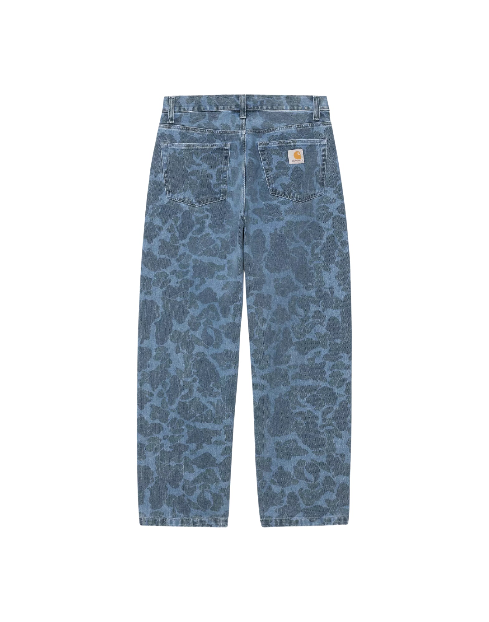I033755 BLUE CAMO DUCK LANDON PANTS - Jeans - CARHARTT WIP