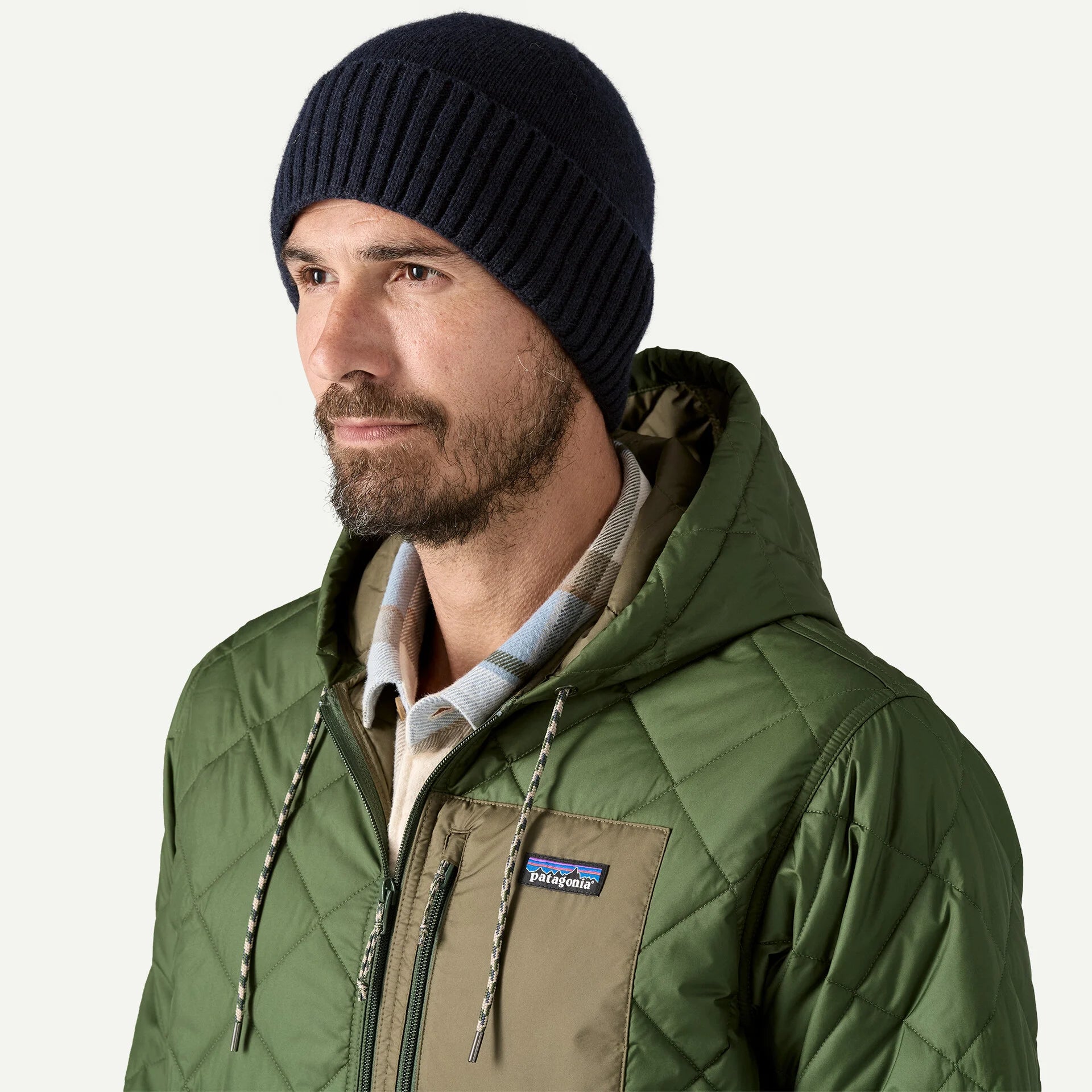 29206 Navy Brodeo Beanie - Cappelli - Patagonia