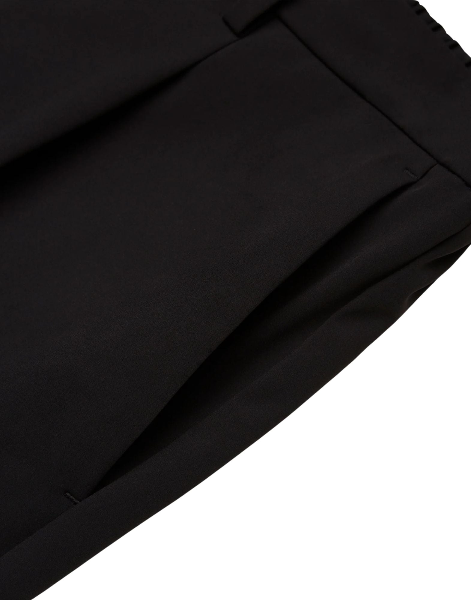 Unity Wonder men’s SofTech trousers in black with pleats and regular fit PA-WONDER BLACK