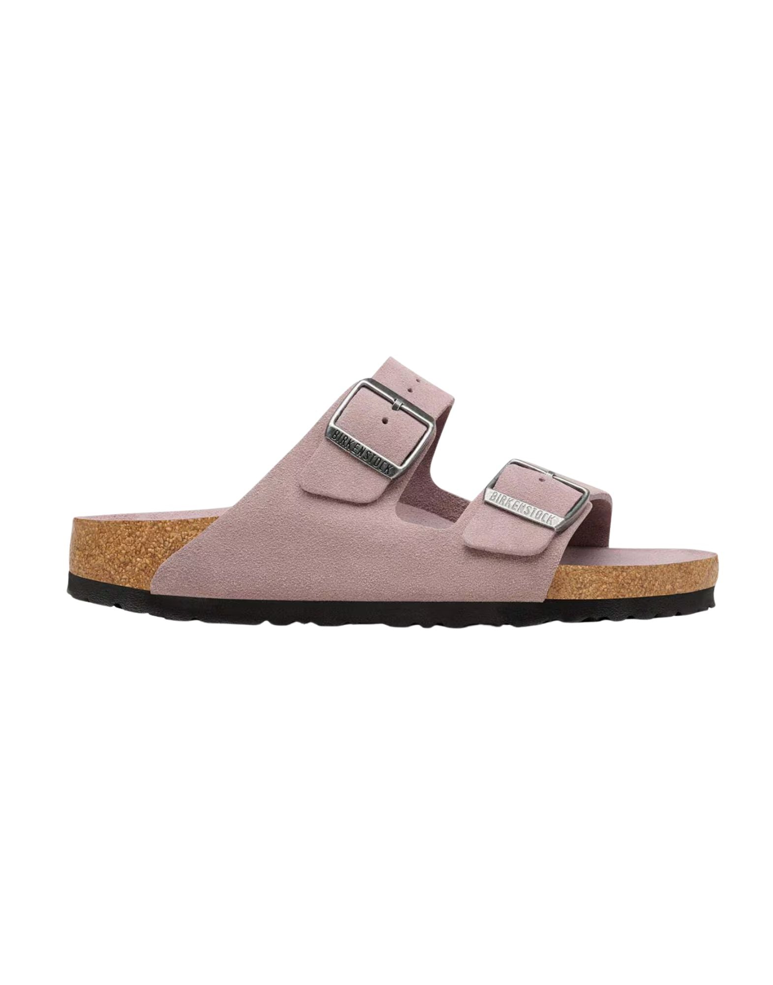 Birkenstock Arizona Soft Footbed Sandals in Suede Leather with Soft Footbed 1031596 FADED PURPLE