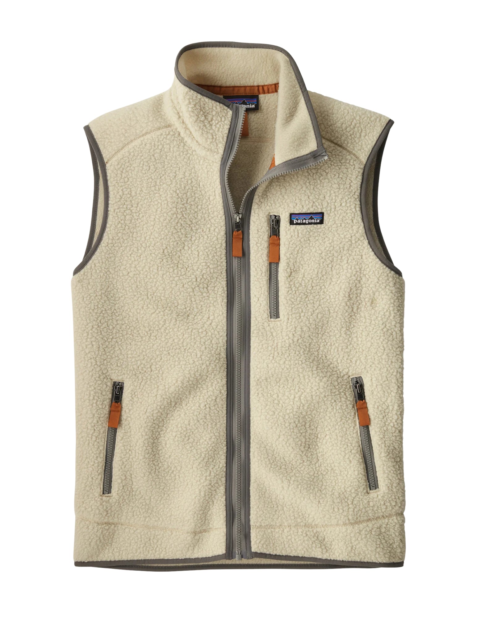 22821 PNSM weißer Retro -Stapelweste - Gilet - Patagonia