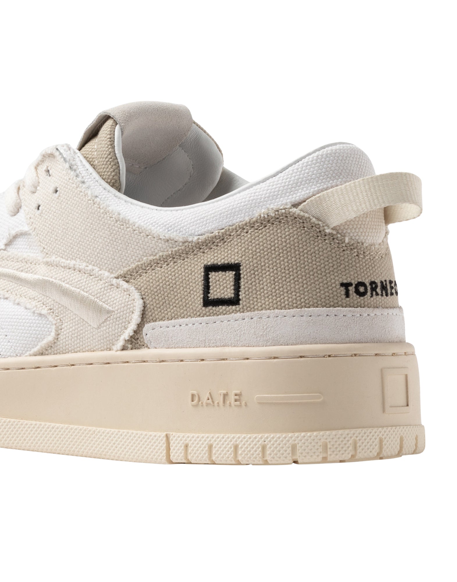 D.A.T.E. Torneo Fringed Men’s Sneakers Natural M441-TO-FG-NA