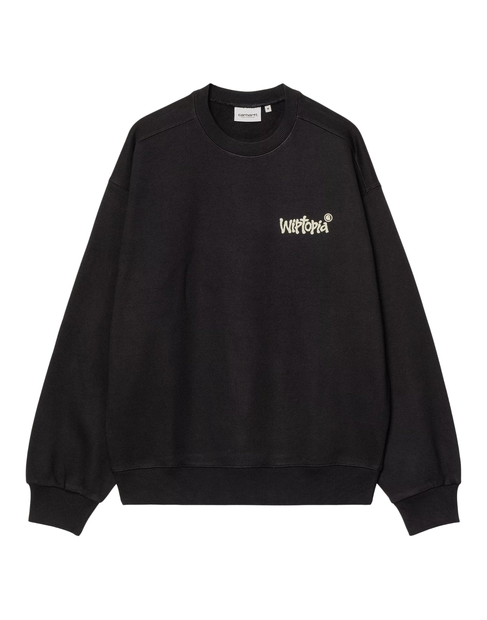 Sweatshirt man I035644 89XX WIPTOPIA BLACK CARHARTT WIP