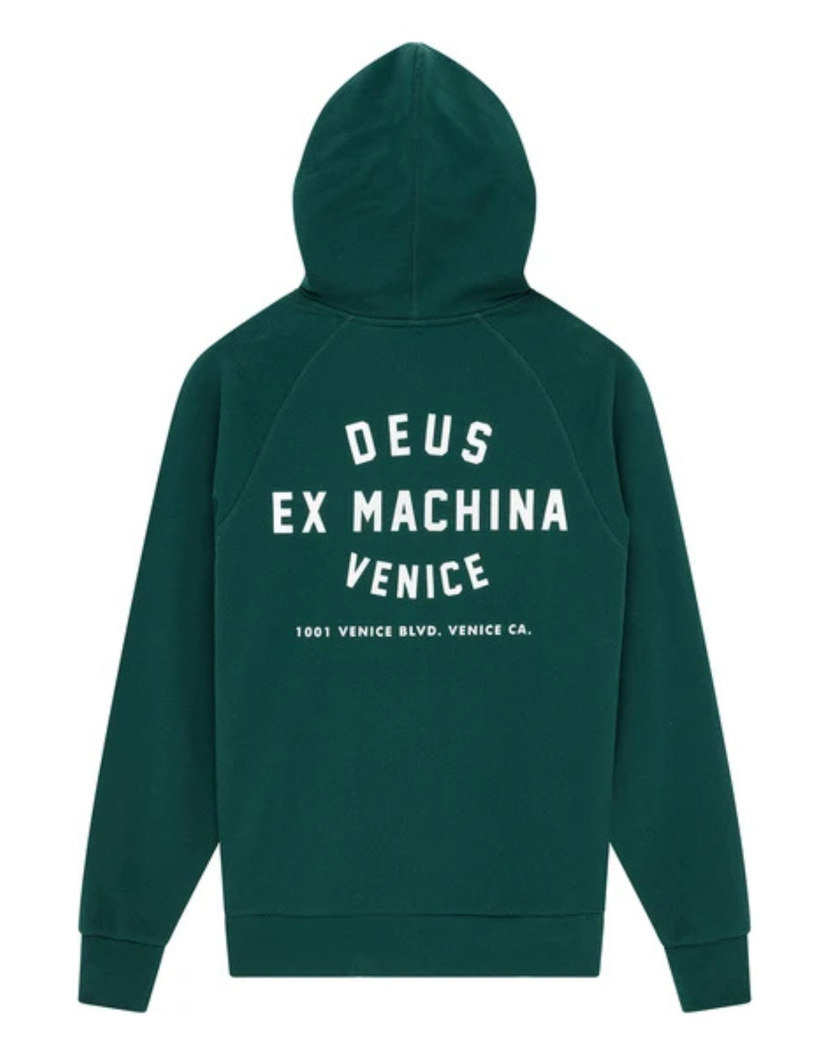 Sudadera con capucha «Venice Address» en verde racing