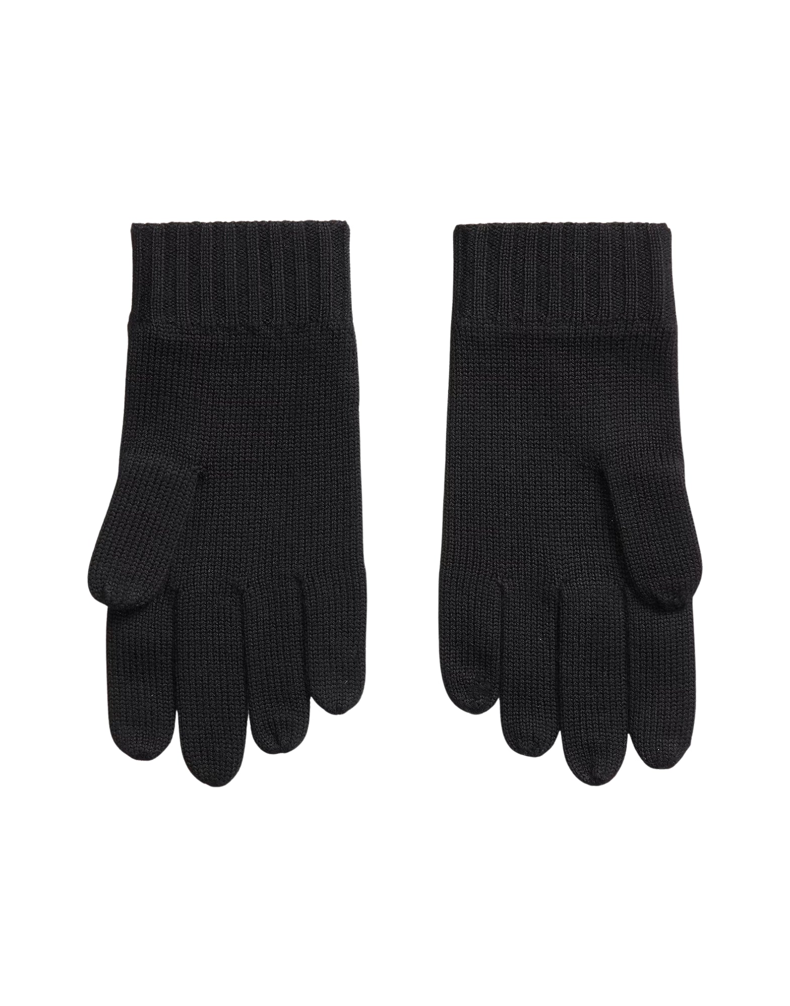 710886135001 Schwarze Wollhandschuhe - Guanti - Polo Ralph Lauren
