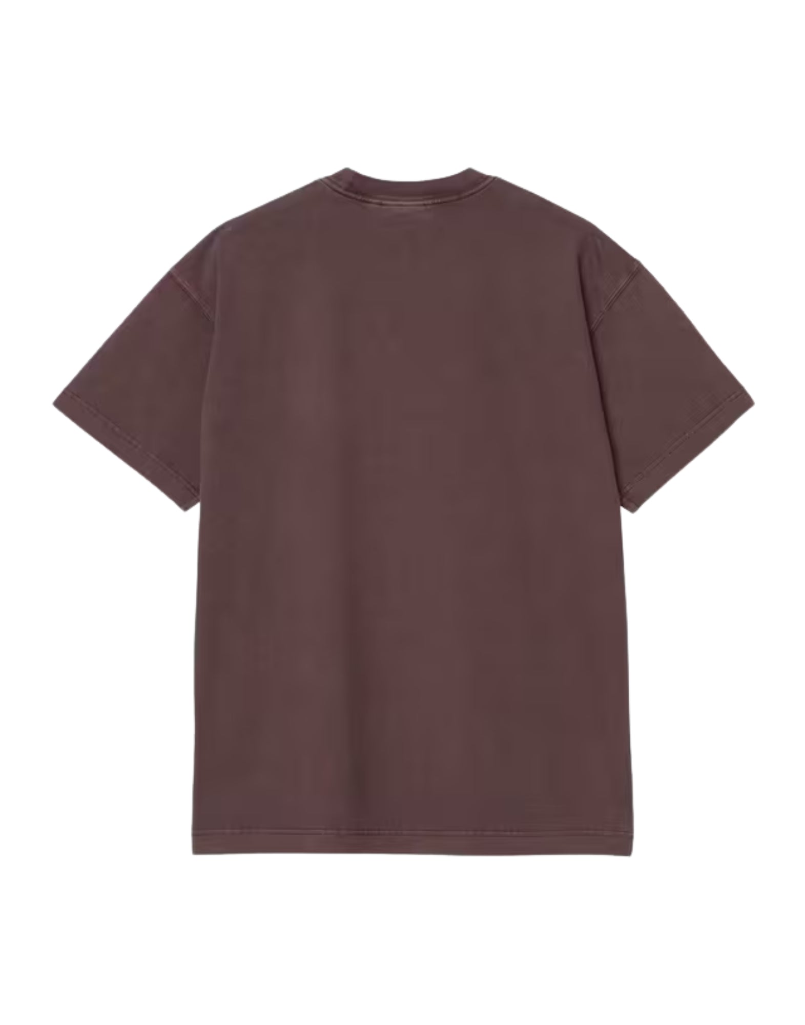 Carhartt WIP 春夏 Vista T 恤 – 男士成衣染色棉质 T 恤，Palisander I030780 33HGD PALISANDER VISTA T 恤