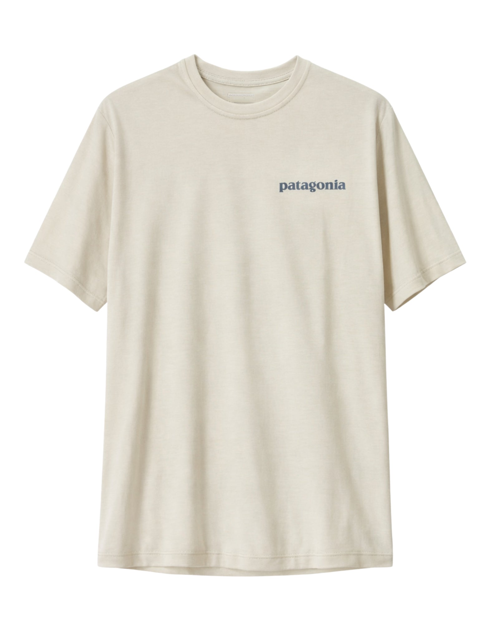 Patagonia Men’s Capilene Cool Daily Boardshort Logo T-Shirt- Dyno White 45481 DYWH